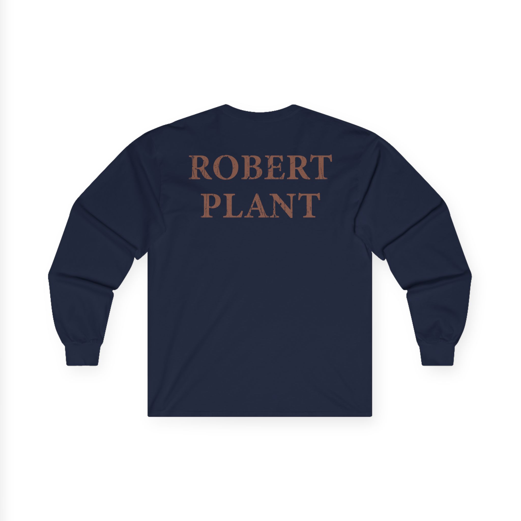 Robert Plant Distressed Feather Logo Unisex Ultra Cotton Long Sleeve Tee