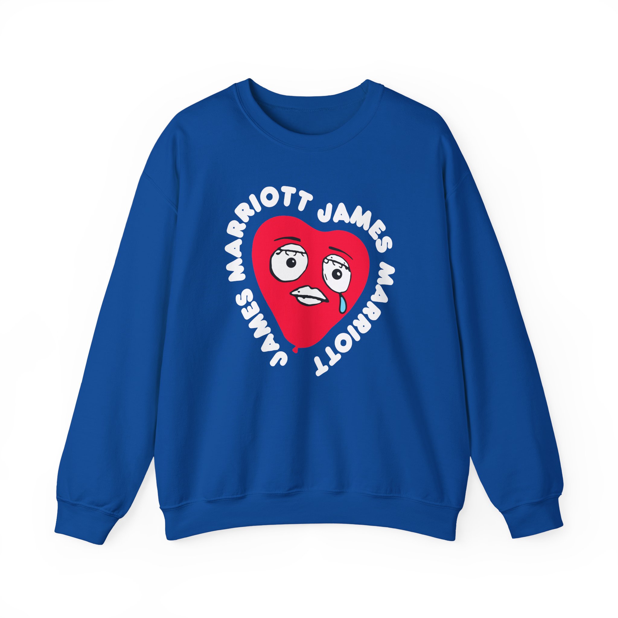 James Marriott Are We There Yet Heart Unisex Heavy Blendâ„¢ Crewneck Sweatshirt