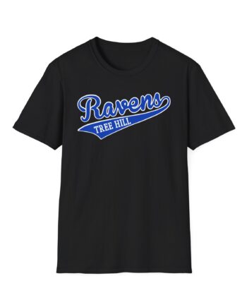 Tree Hill Ravens Swoosh Unisex Softstyle T-Shirt