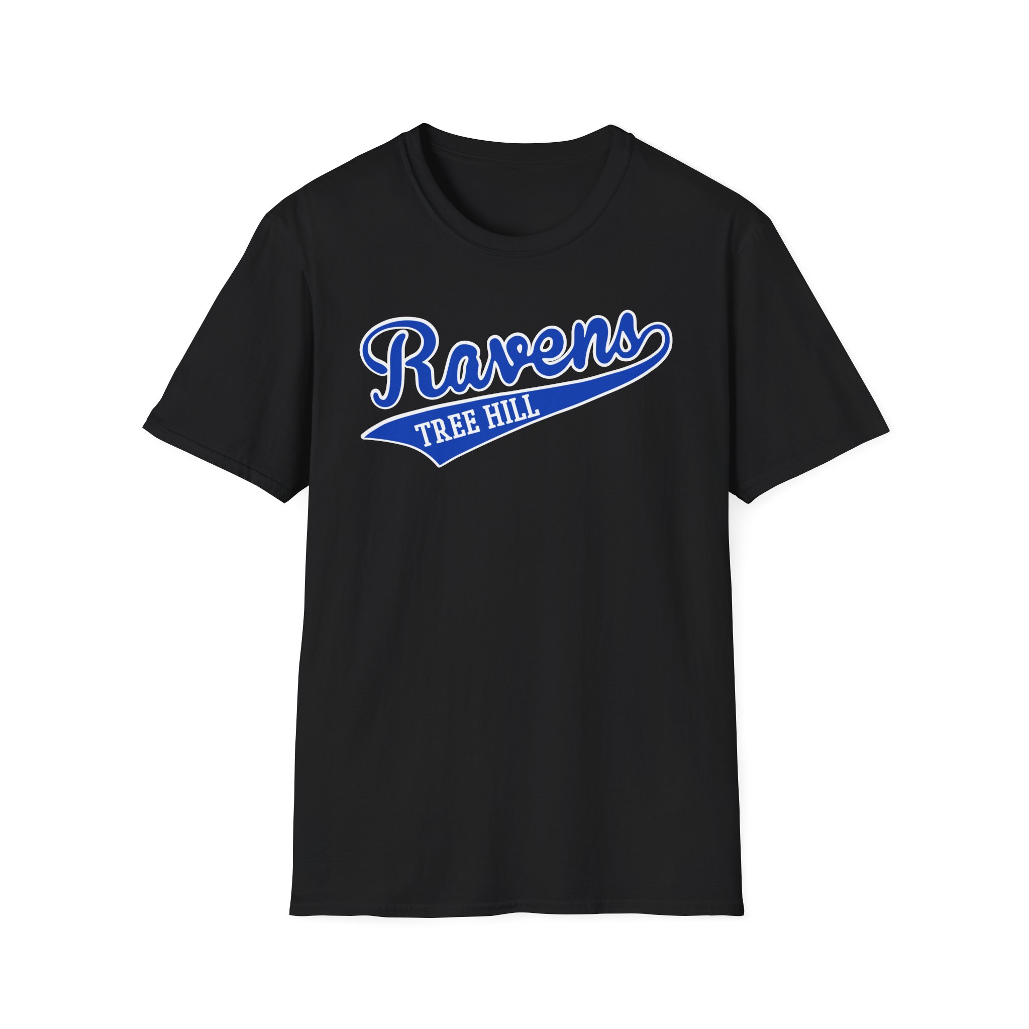 Tree Hill Ravens Swoosh Unisex Softstyle T-Shirt