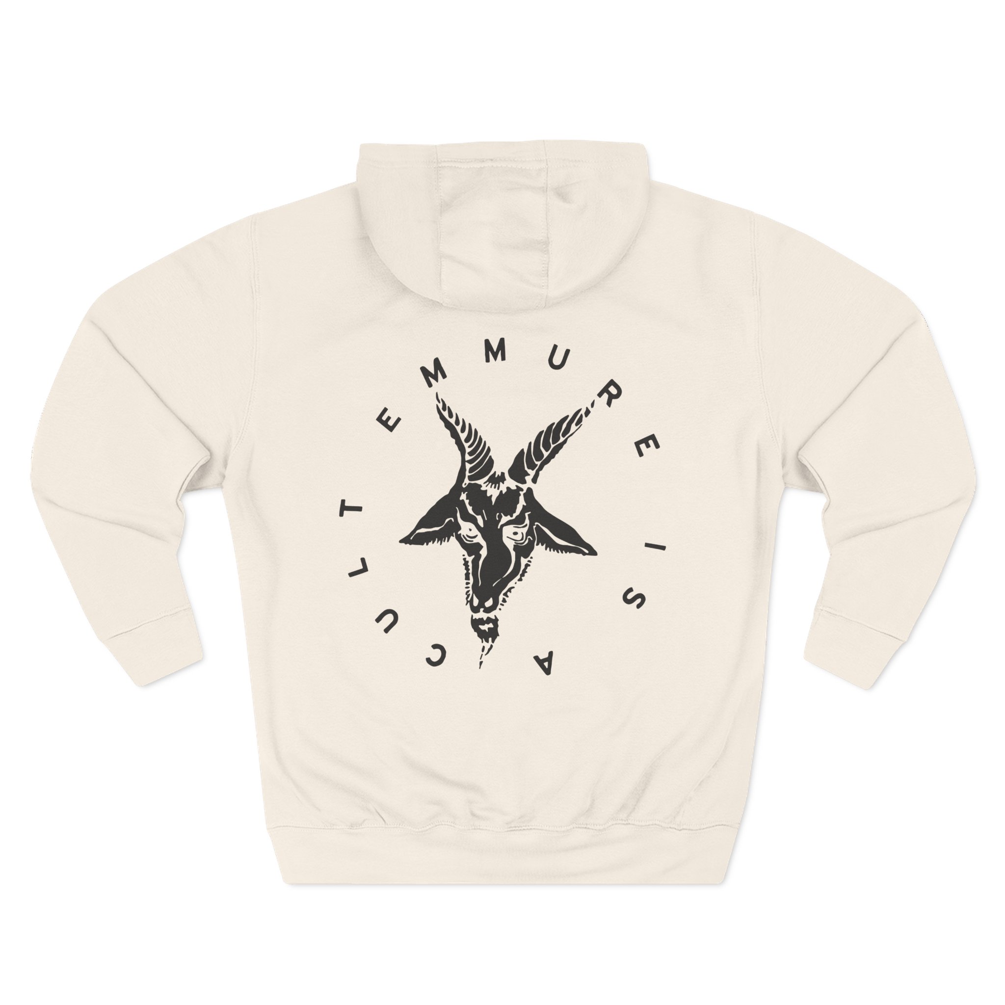 Emmure Cult Teal Bleach Three-Panel Fleece Hoodie