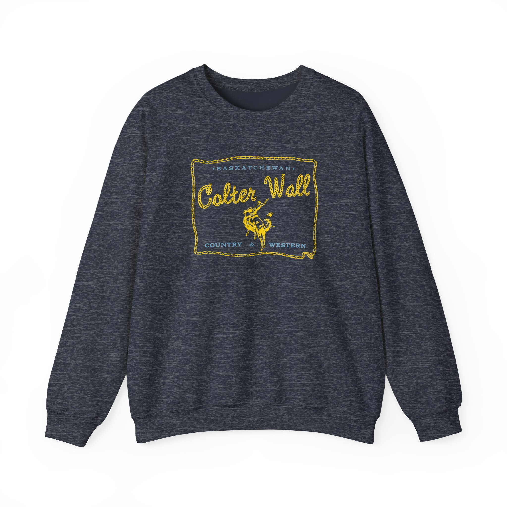 Colter Wall Saskatchewan Unisex Heavy Blendâ„¢ Crewneck Sweatshirt
