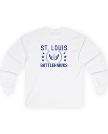 St. Louis Battlehawks Sportiqe Comfy Unisex Ultra Cotton Long Sleeve Tee