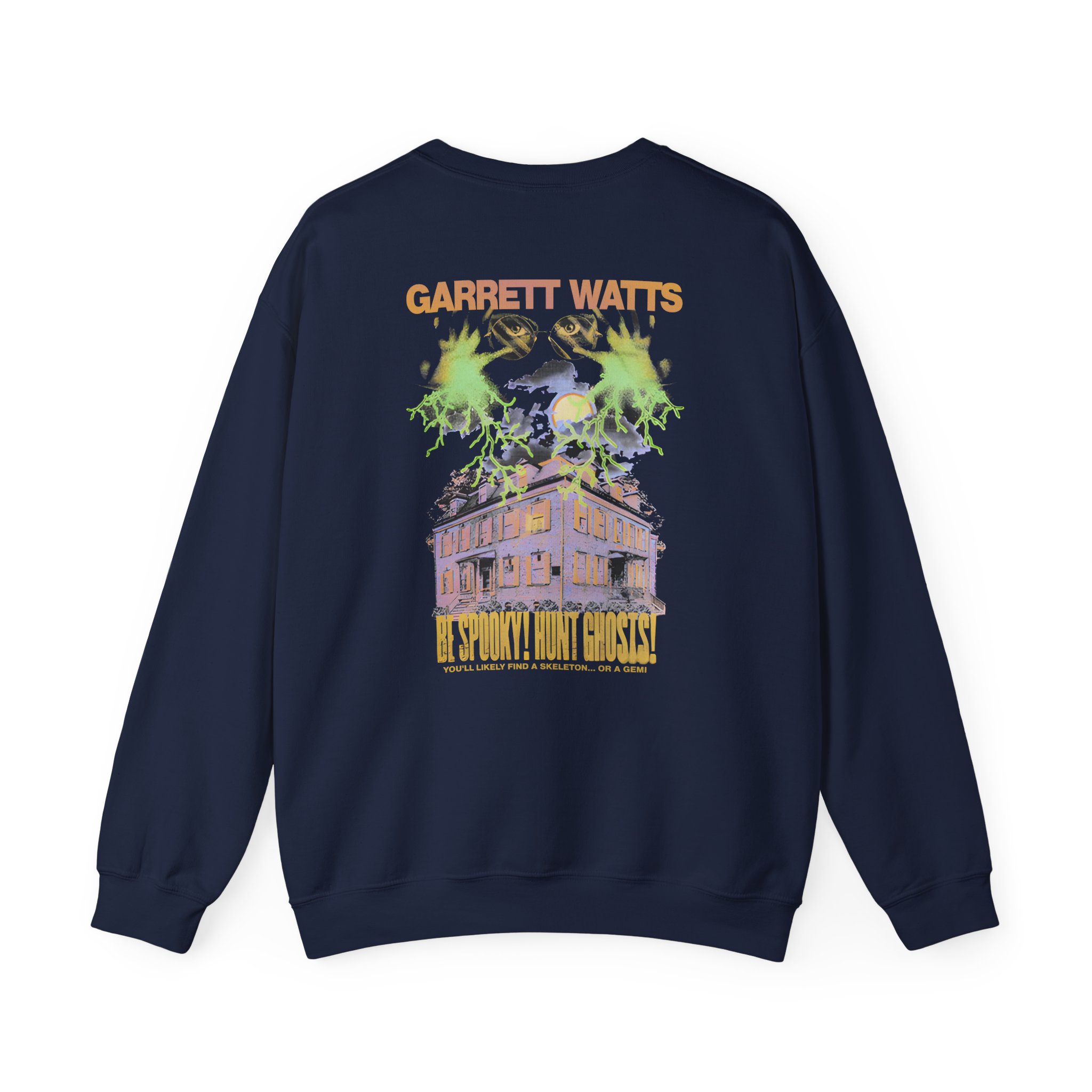 Garrett Watts Haunted Powers Unisex Heavy Blendâ„¢ Crewneck Sweatshirt