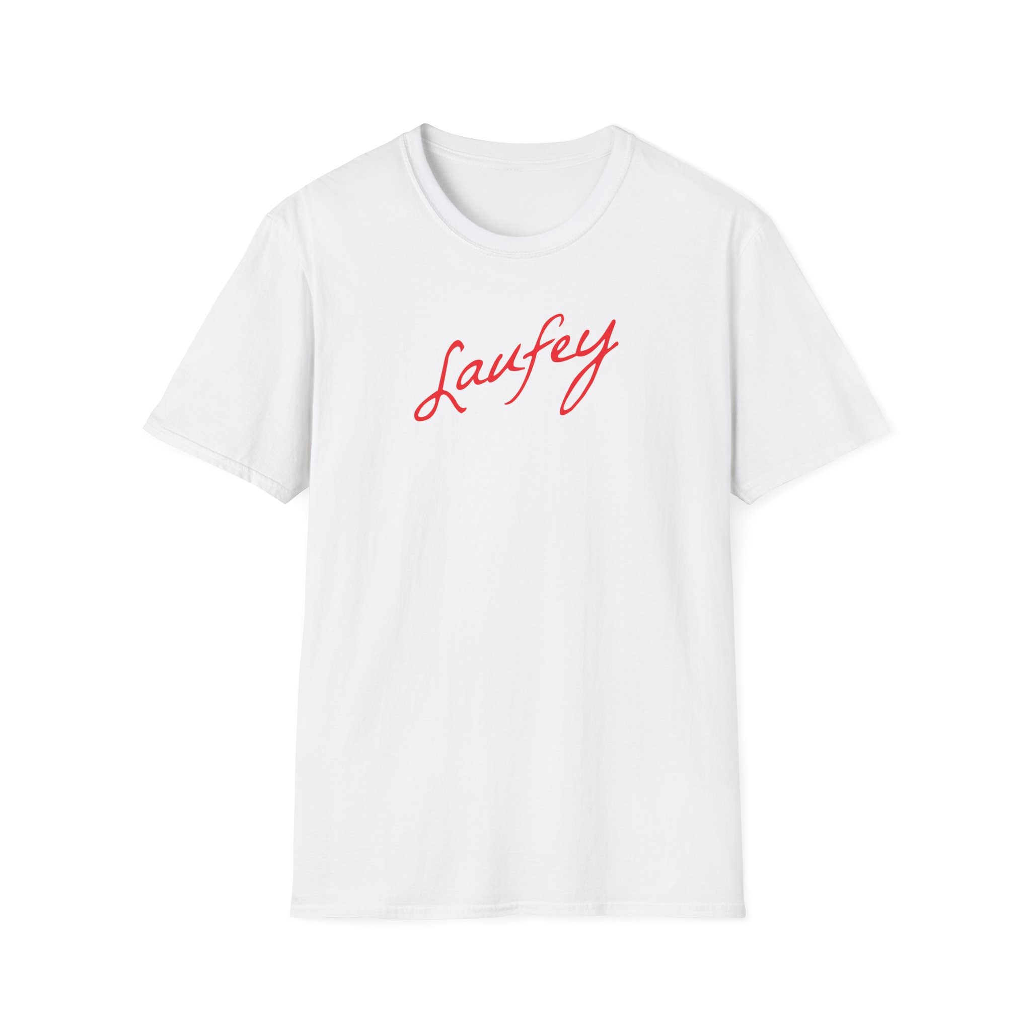 Laufey Embroidered Signature Unisex Softstyle T-Shirt
