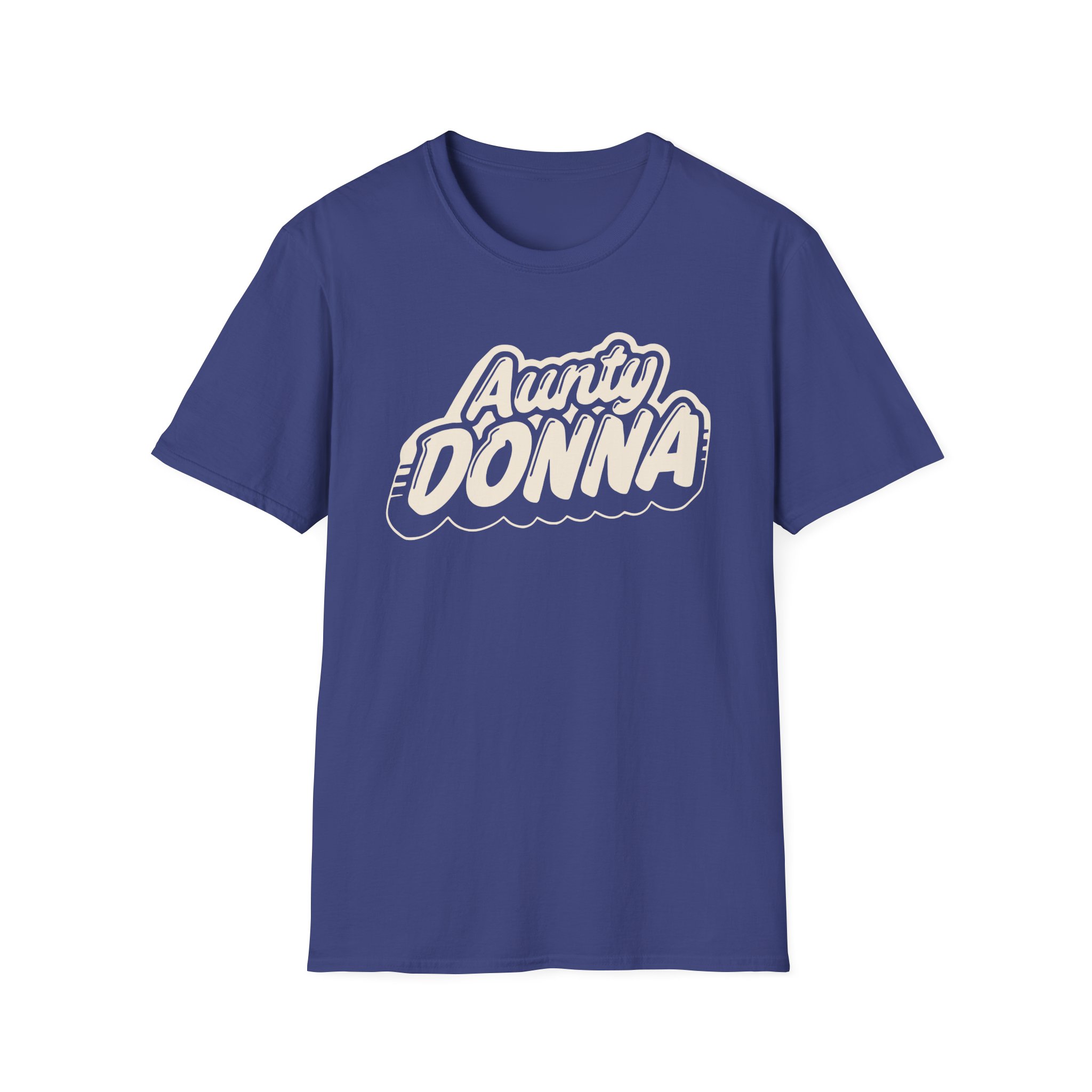 Aunty Donna Bubble Logo Unisex Softstyle T-Shirt
