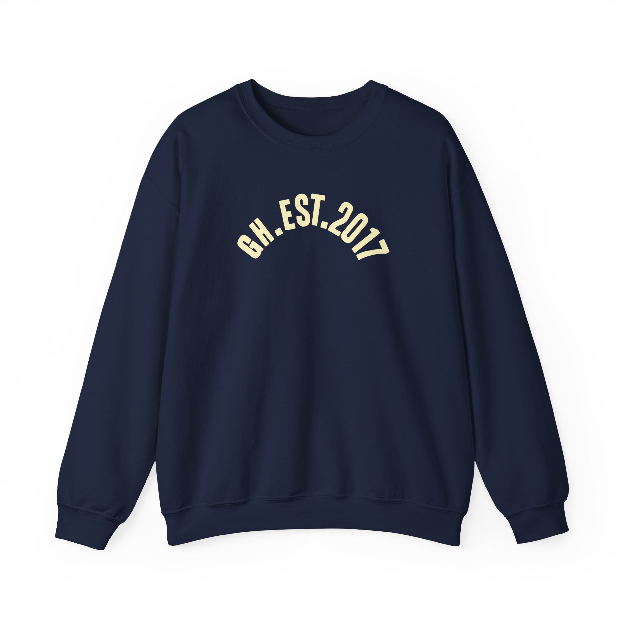 Gemischtes Hack Gh. Est. 2017 Unisex Heavy Blendâ„¢ Crewneck Sweatshirt