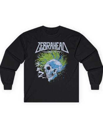 Zebrahead Skull Unisex Ultra Cotton Long Sleeve Tee
