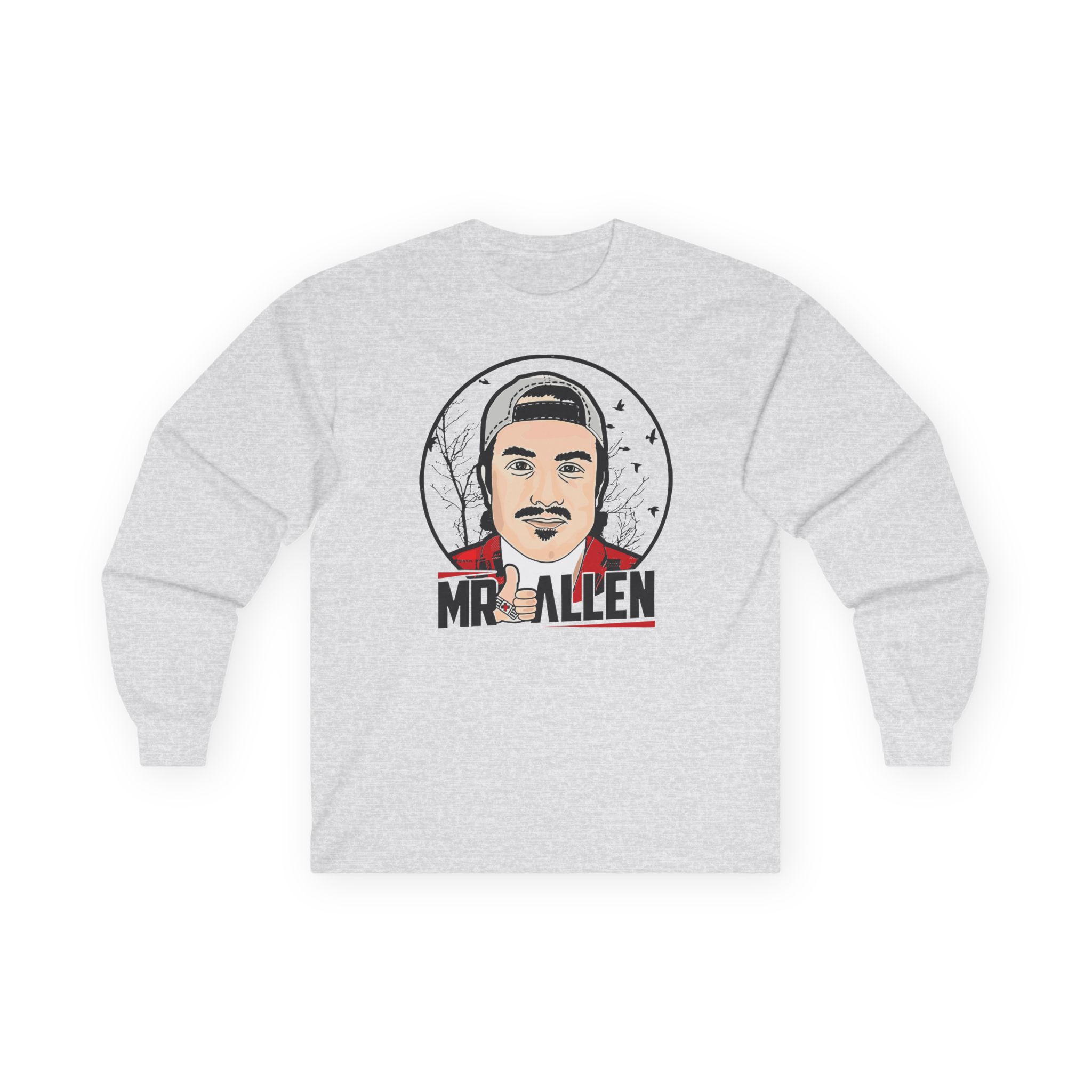 Mrballen Like Button Unisex Ultra Cotton Long Sleeve Tee