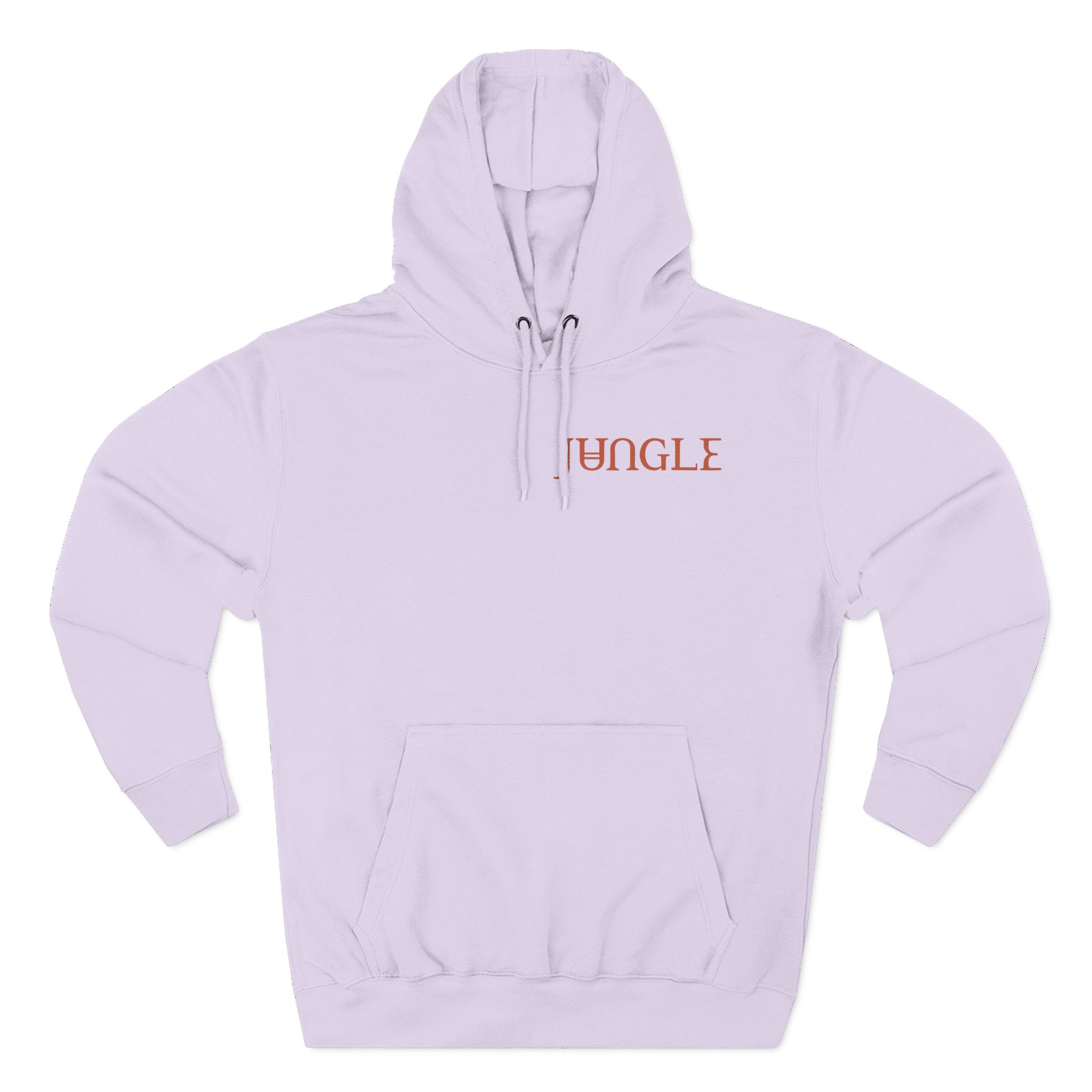 Jungle / Volcano Paradise Stamp Three-Panel Fleece Hoodie