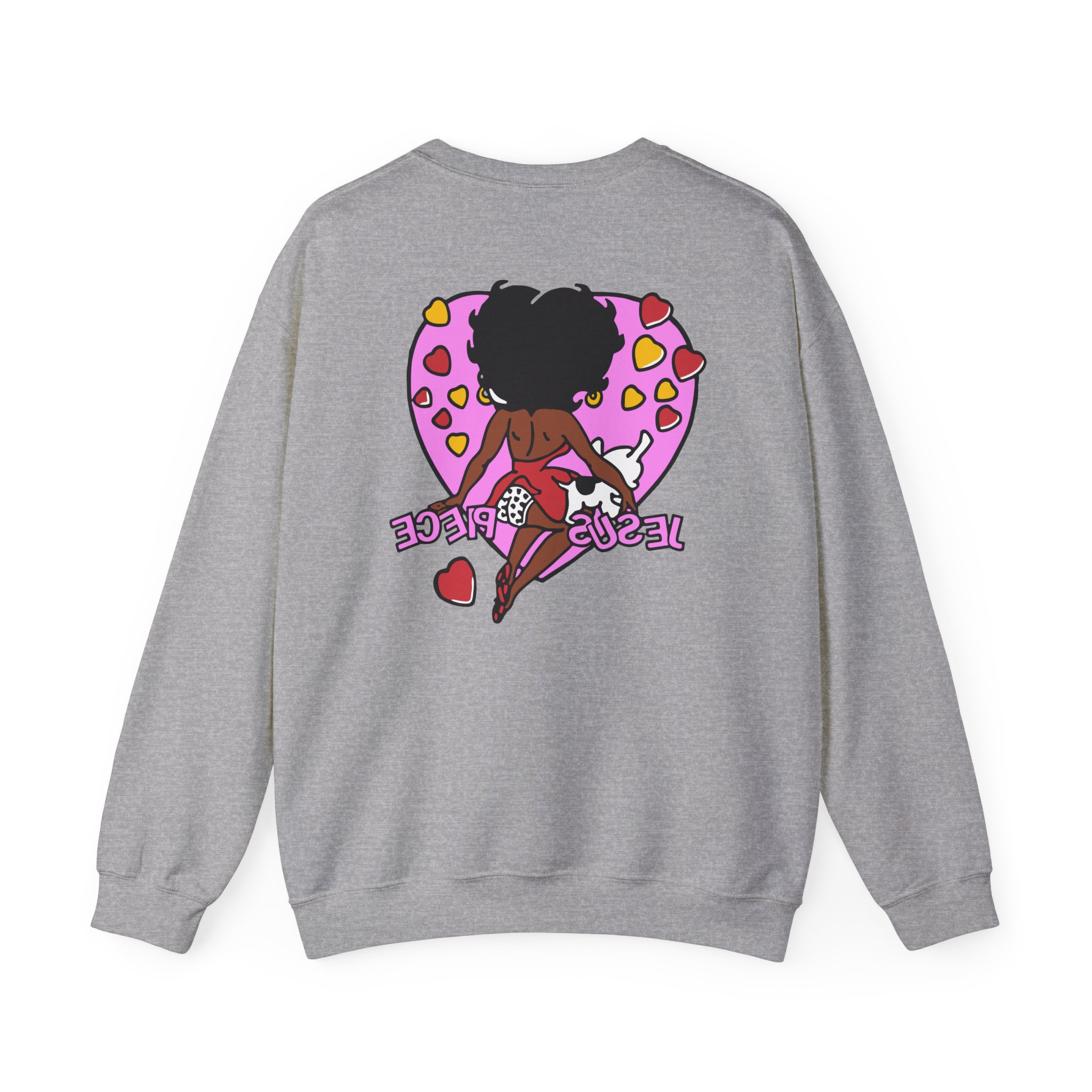 Jesus Piece Betty Unisex Heavy Blendâ„¢ Crewneck Sweatshirt