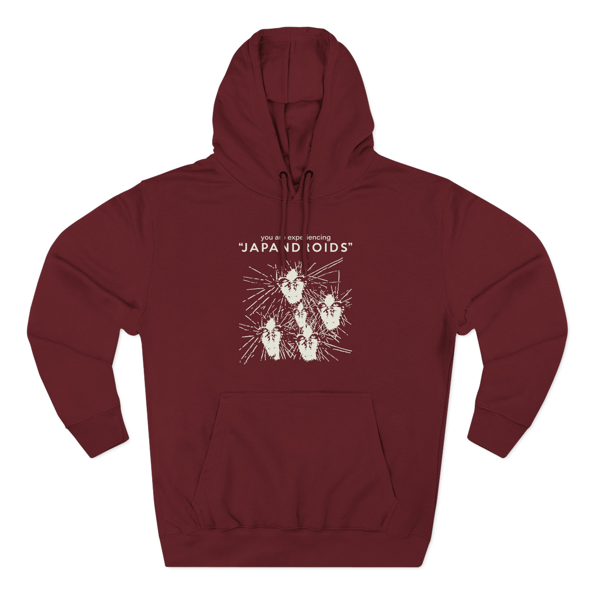 You Are Experiencing Japandroids Three-Panel Fleece Hoodie