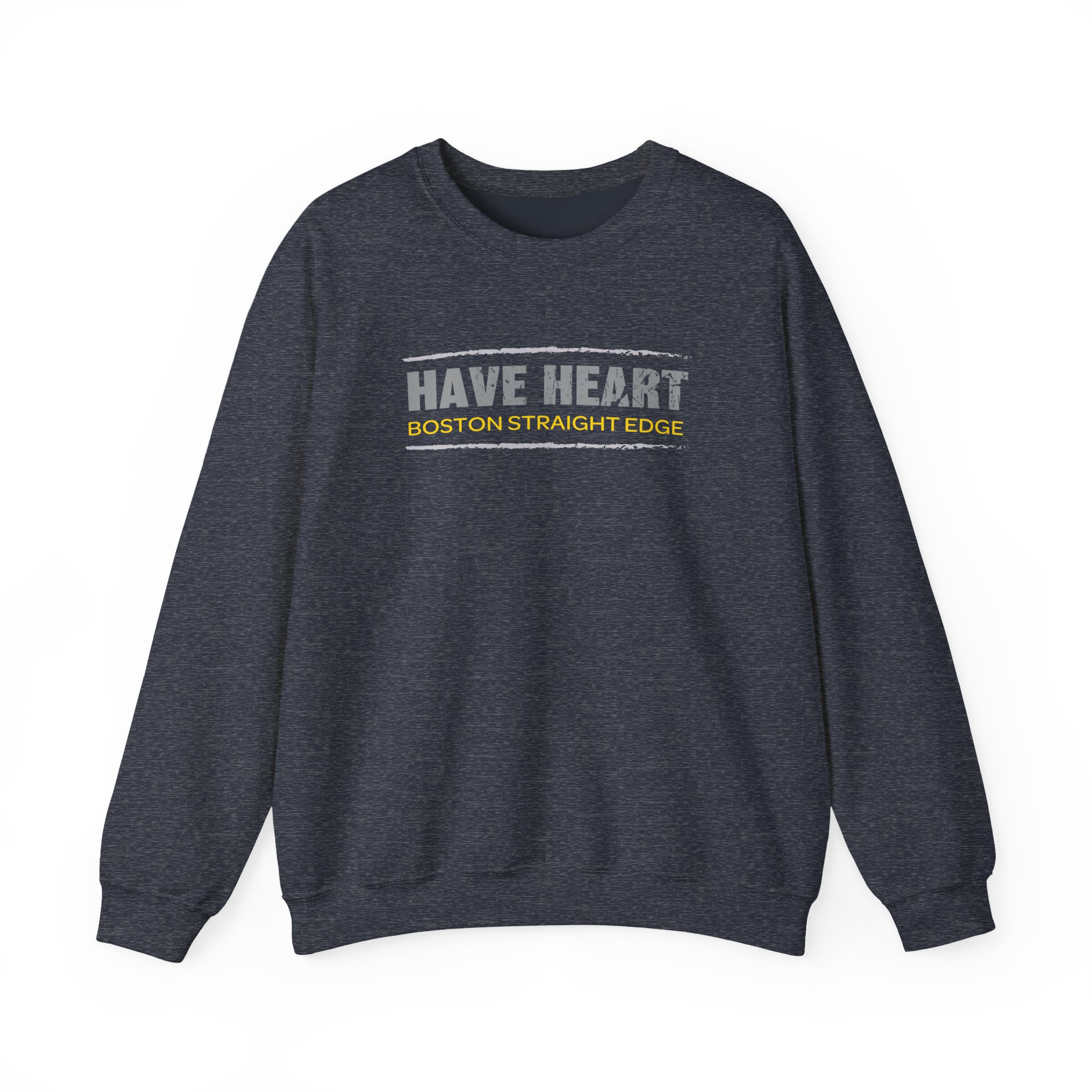 Have Heart Boston Straight Edge Unisex Heavy Blendâ„¢ Crewneck Sweatshirt