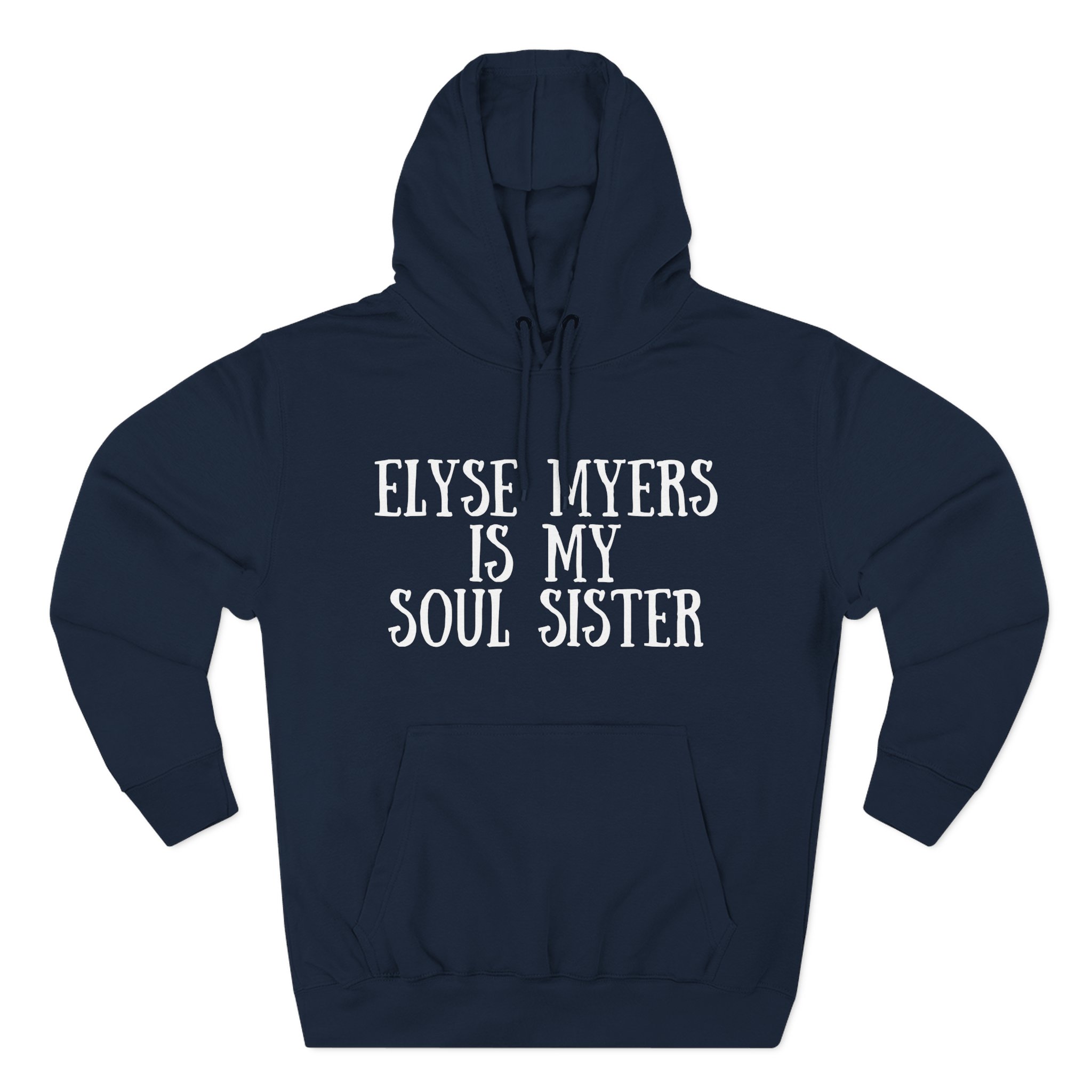 Elyse Myers is My Soul Sister Three-Panel Fleece Hoodie