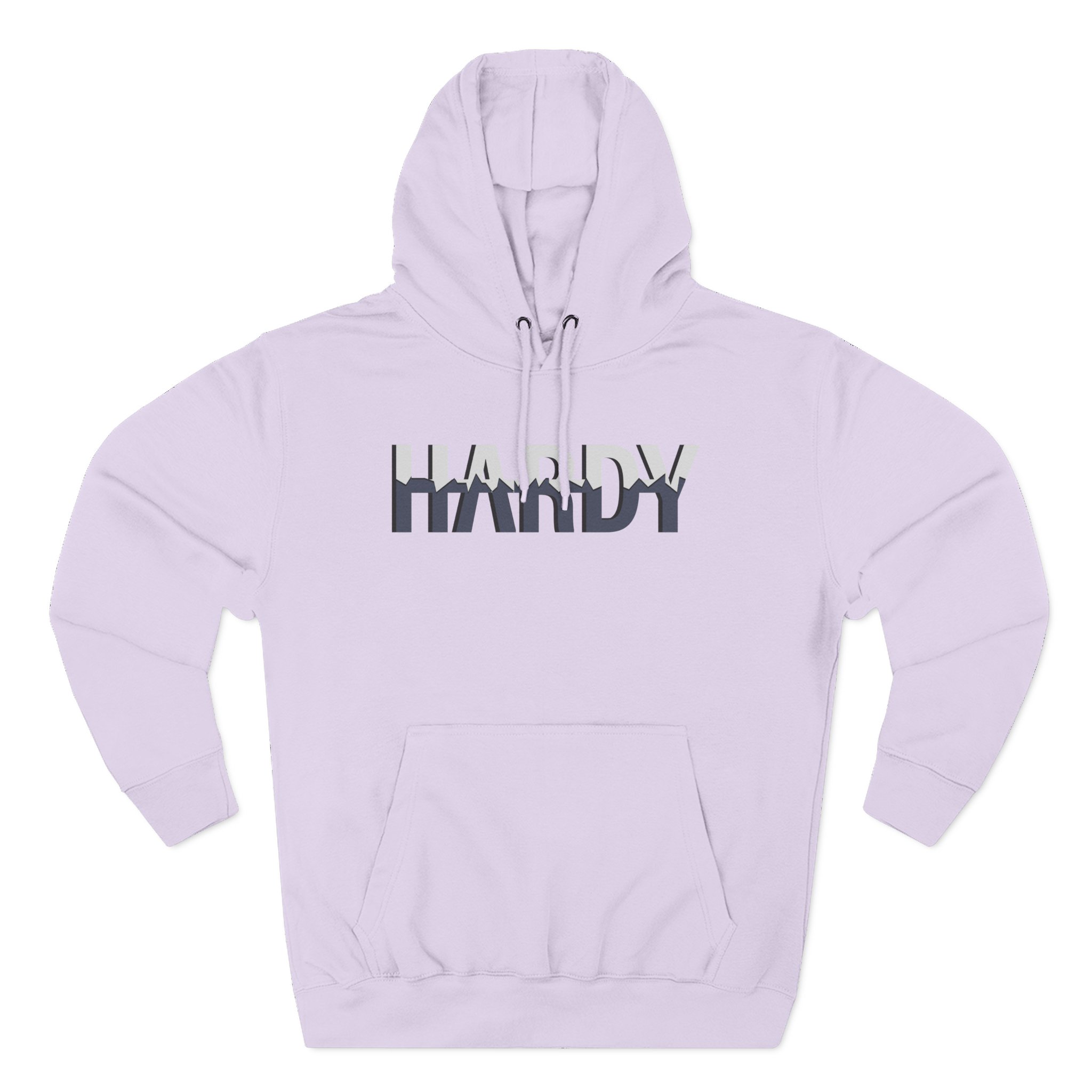 Hardy Three-Panel Fleece Hoodie