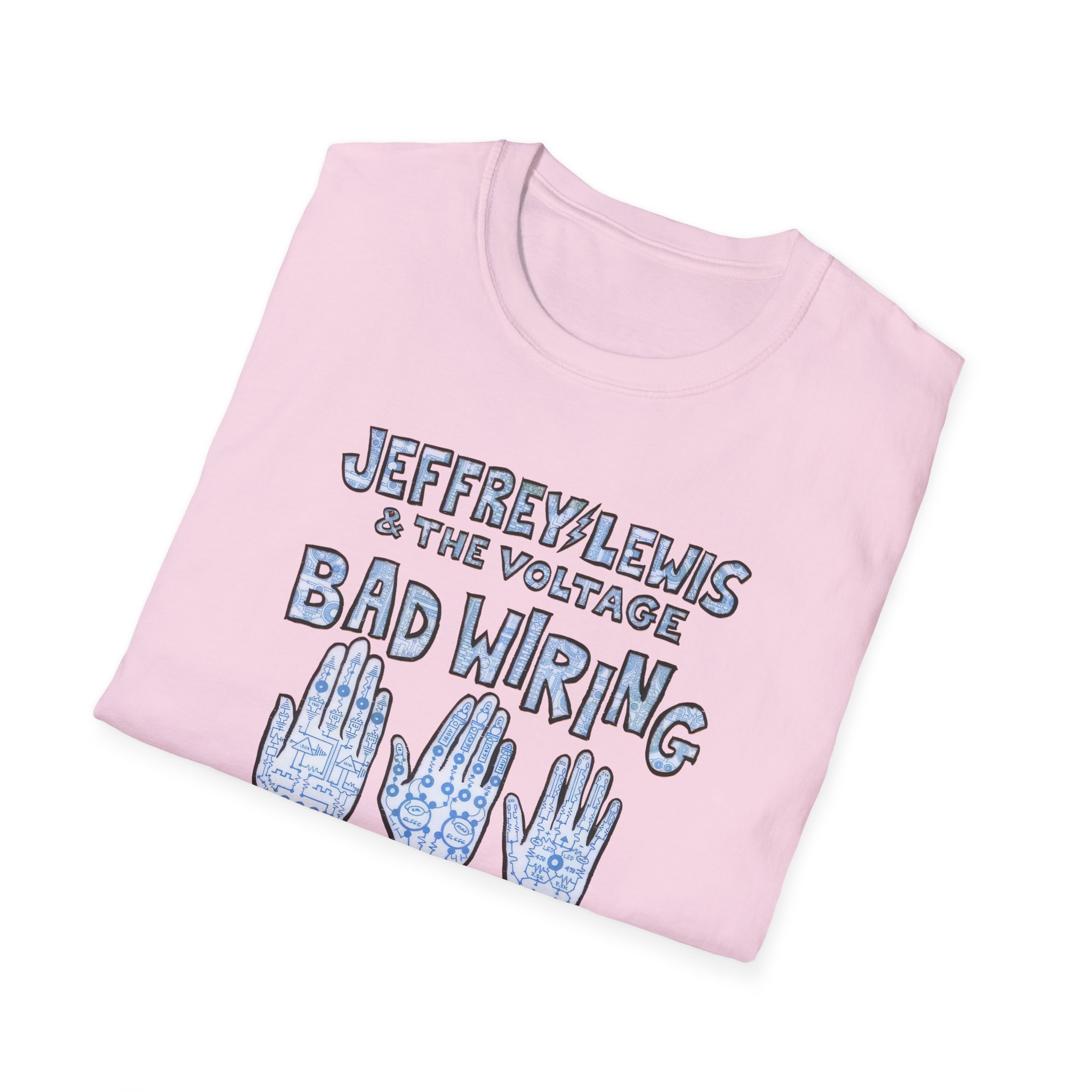Jeffrey Lewis Bad Wiring 12" Unisex Softstyle T-Shirt