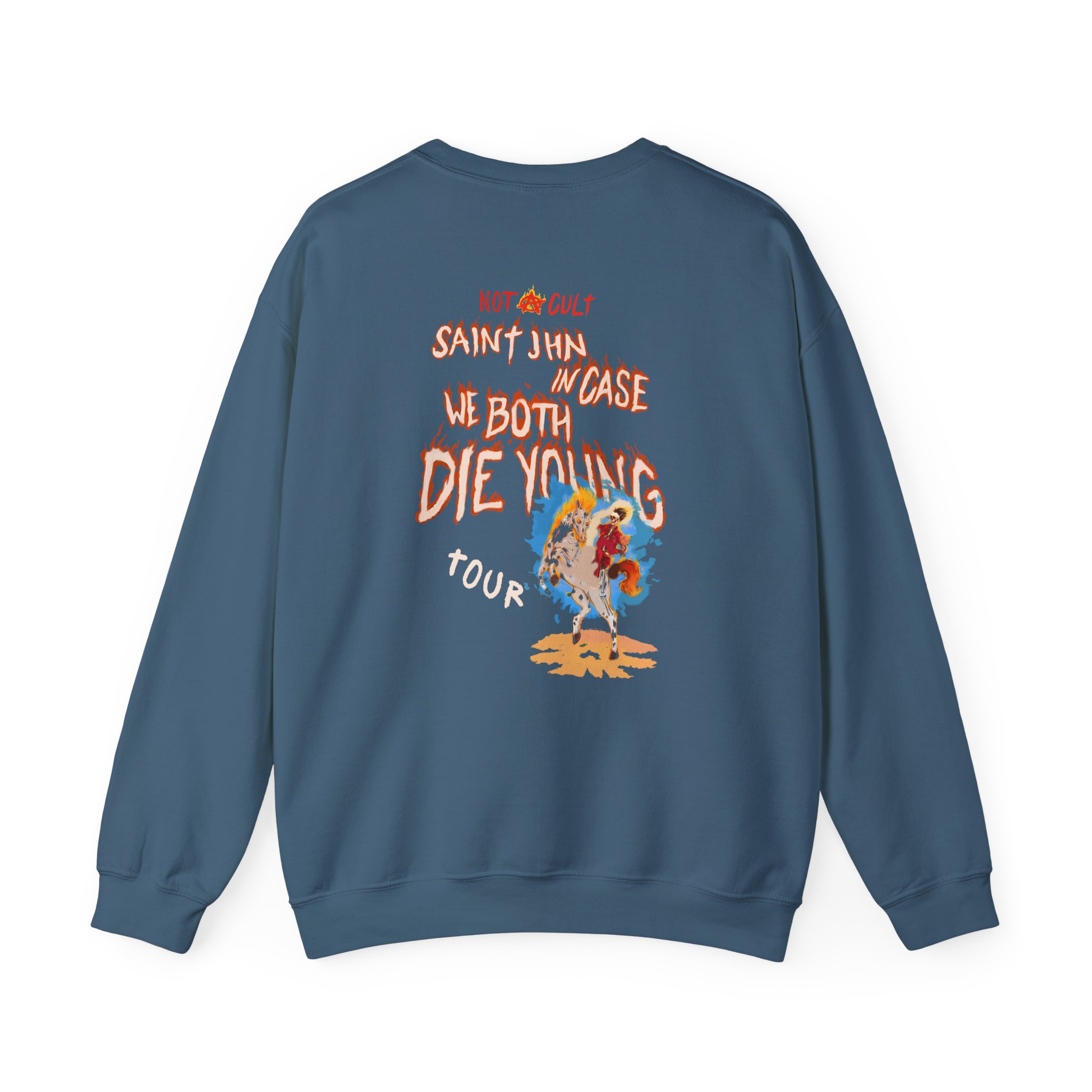 Saint Jhn Incase We Both Die Young World Tour Unisex Heavy Blendâ„¢ Crewneck Sweatshirt