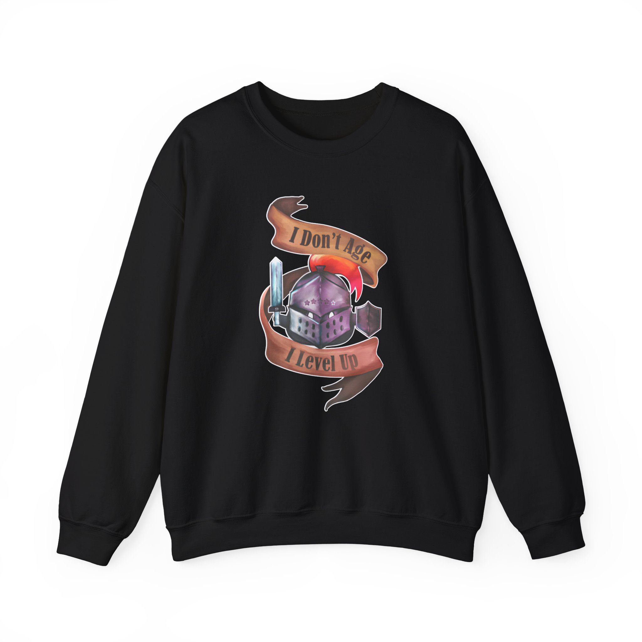 Mister Metokur Level Up Unisex Heavy Blendâ„¢ Crewneck Sweatshirt