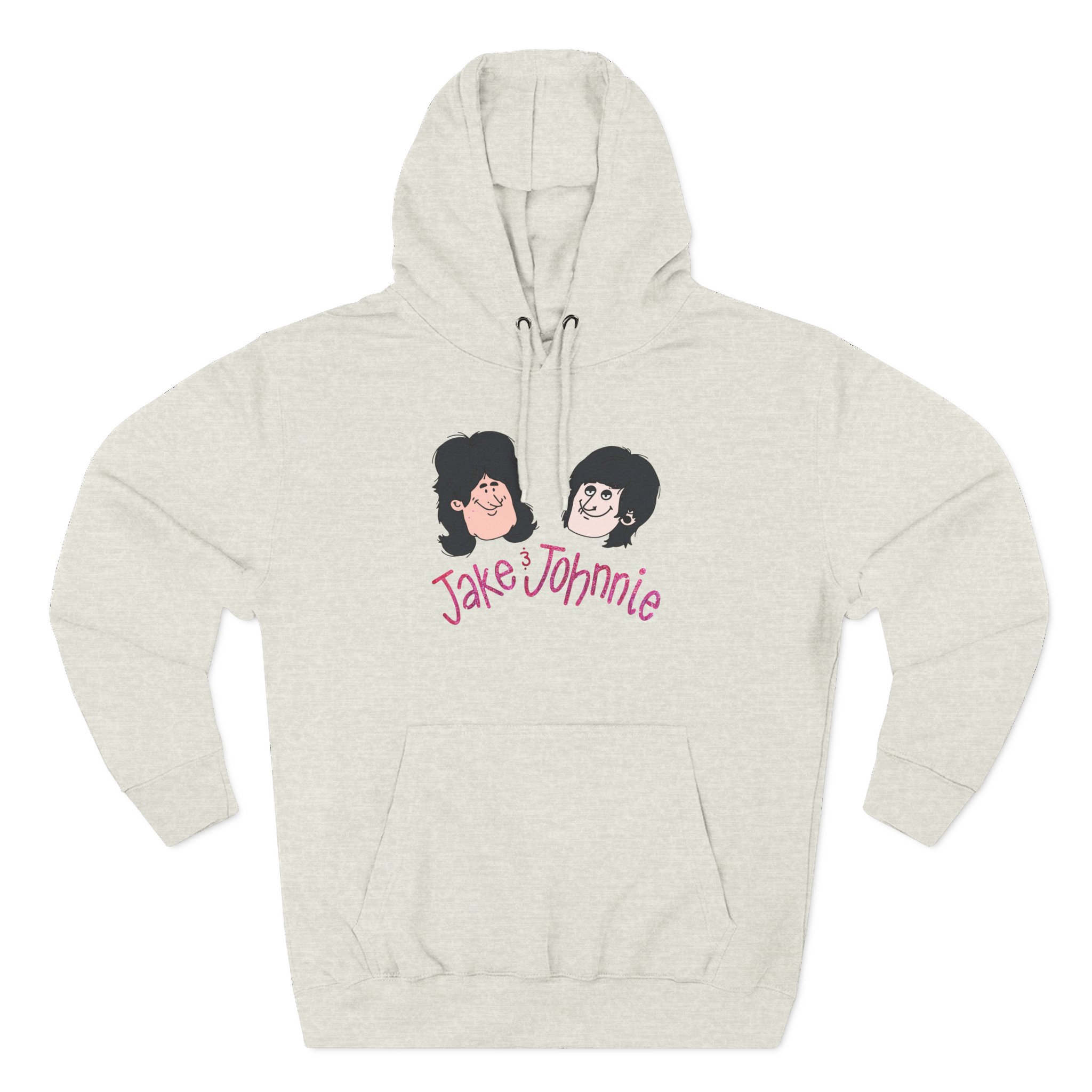 Jake and Johnnie Three-Panel Fleece Hoodie