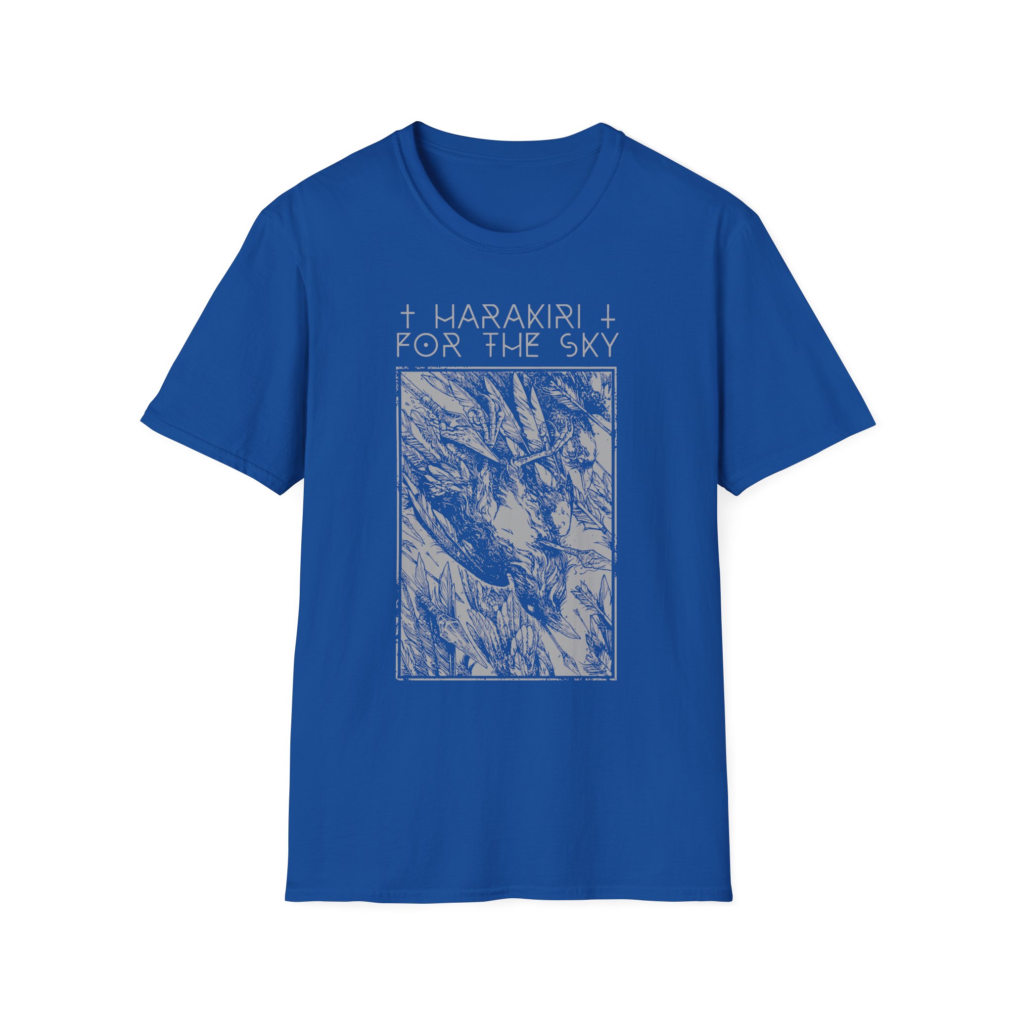 Harakiri for the Sky Falling Birds Unisex Softstyle T-Shirt