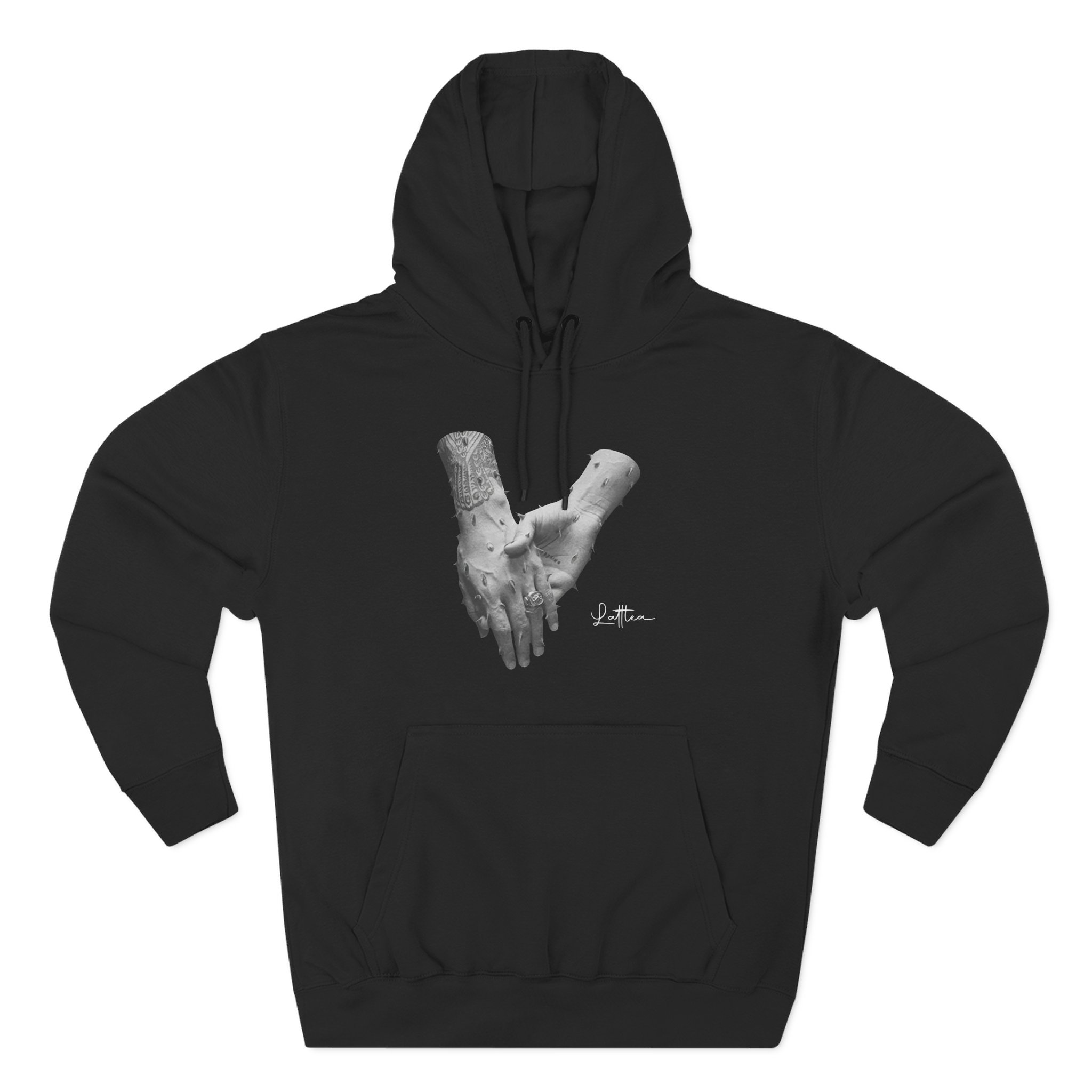 Nayt Three-Panel Fleece Hoodie