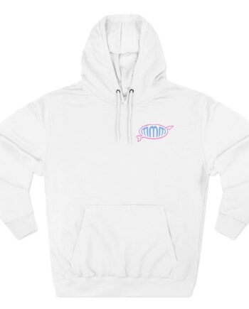 Samantha Eve mmm Three-Panel Fleece Hoodie