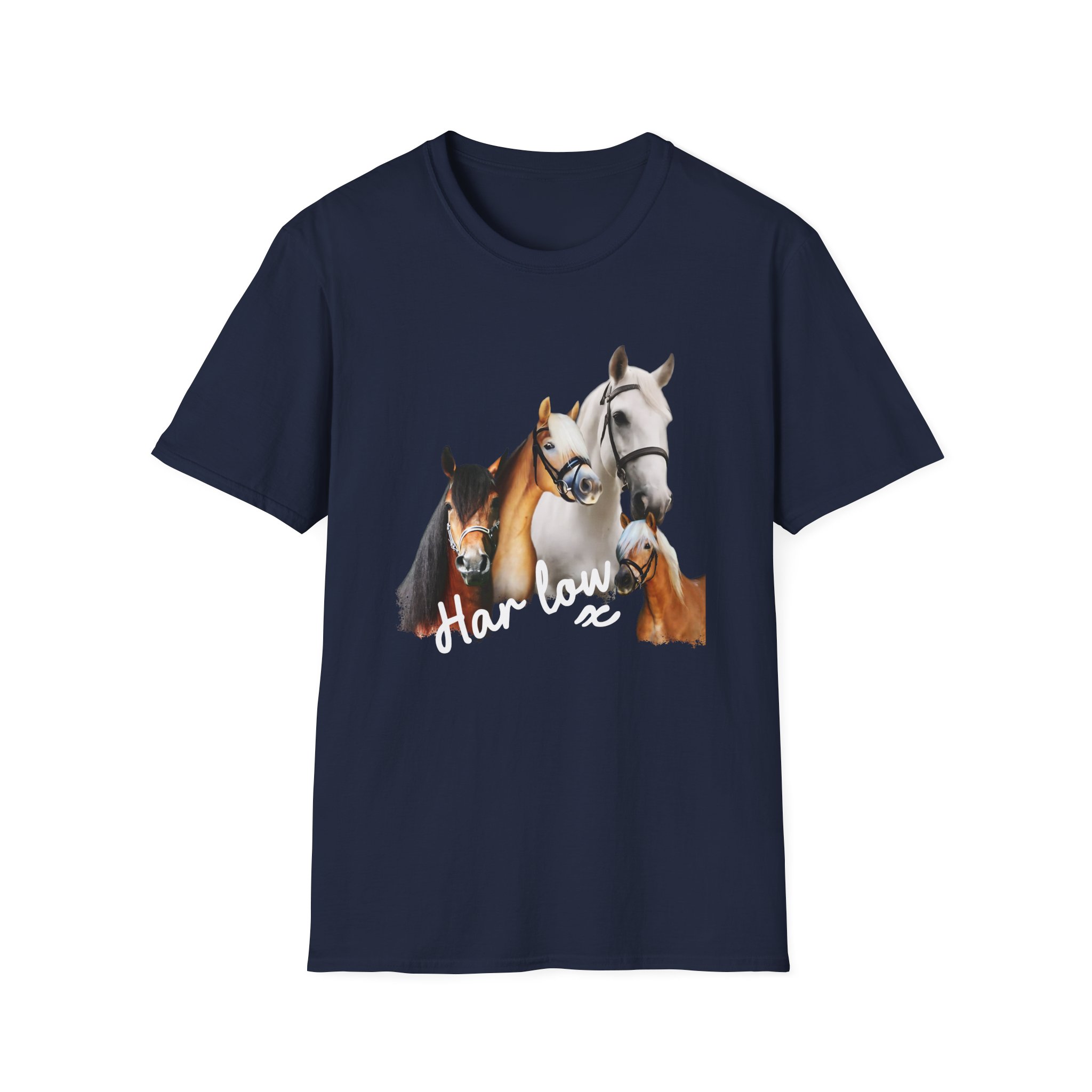 Harlow and Popcorn Unisex Softstyle T-Shirt
