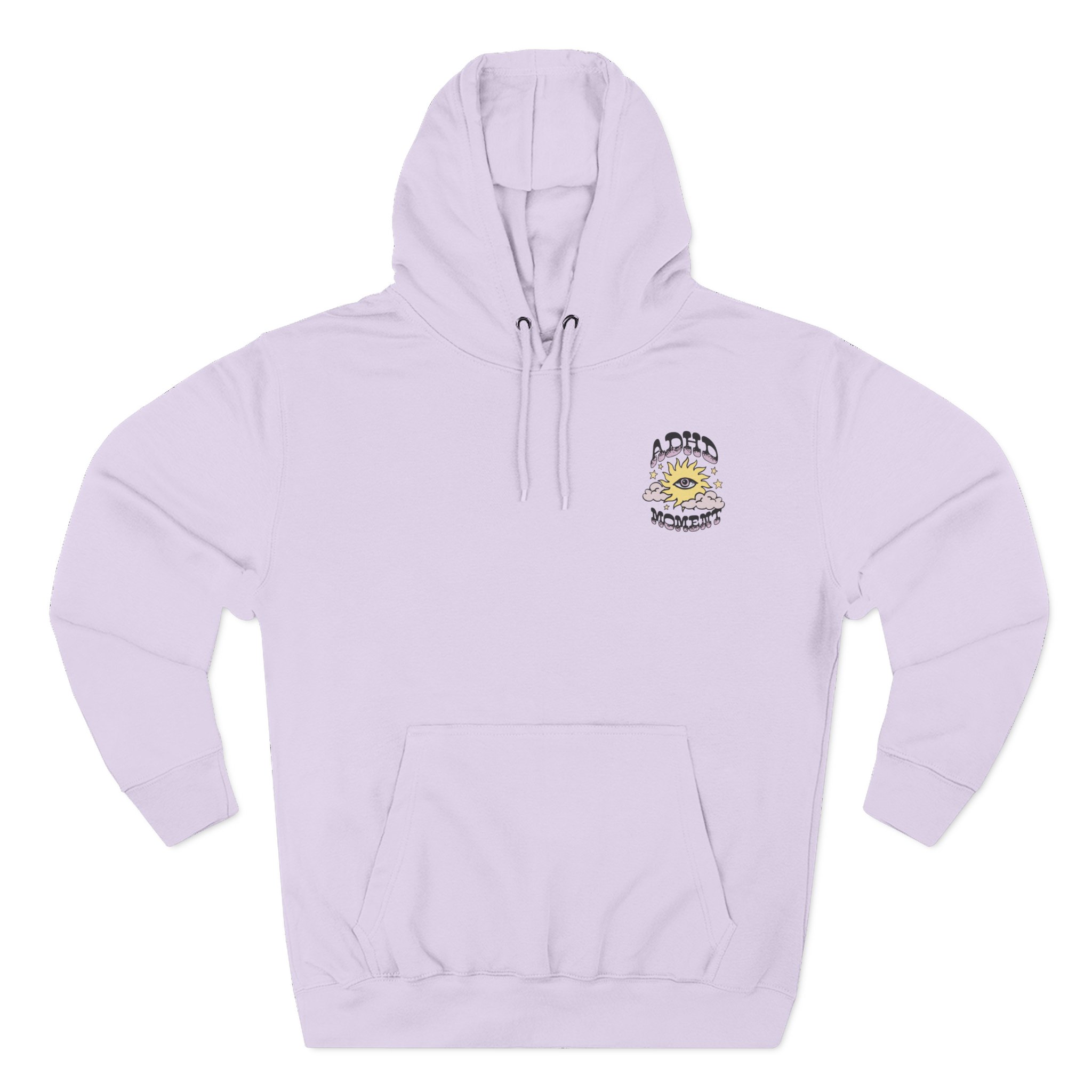 Kallmekris Adhd Moment Three-Panel Fleece Hoodie
