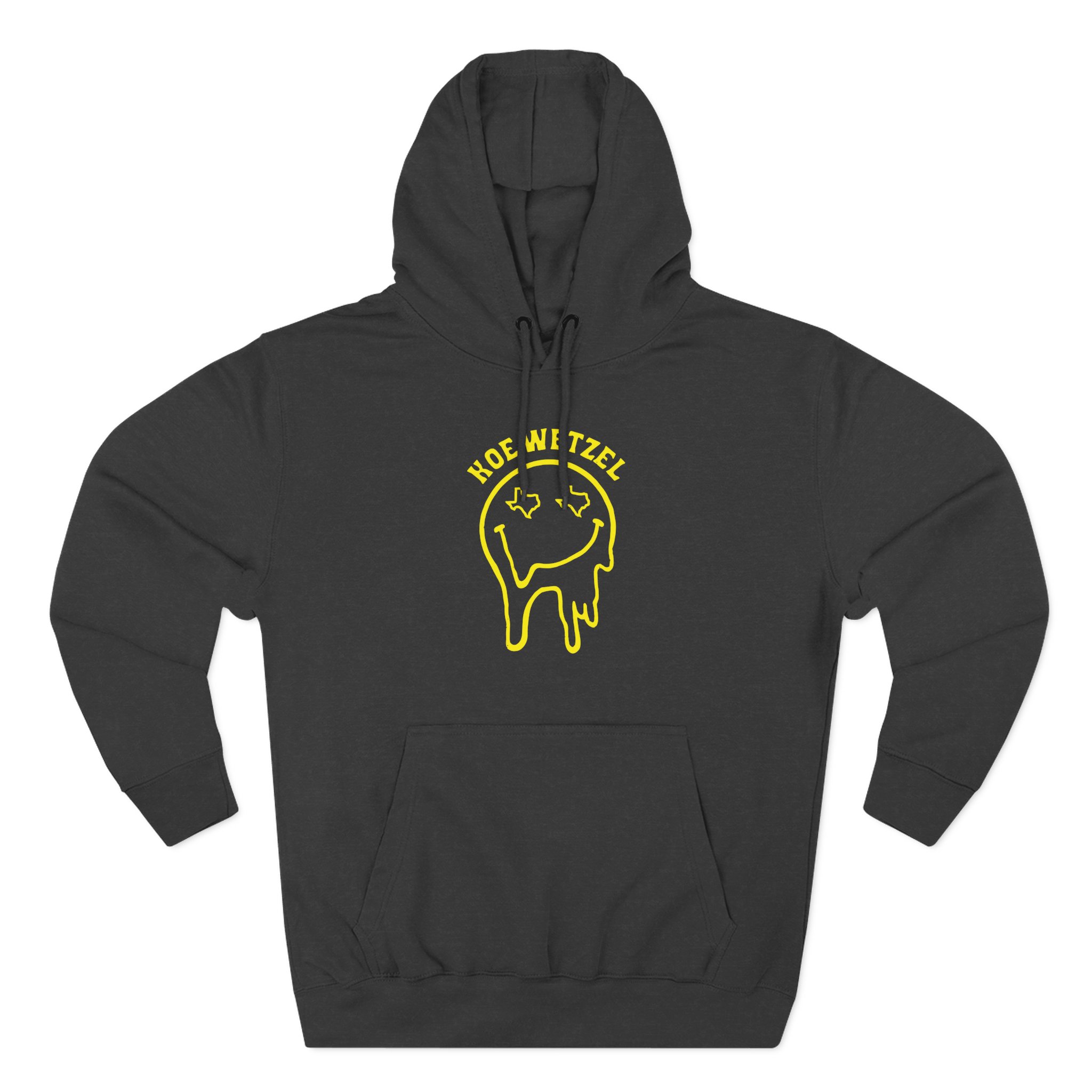 Koe Wetzel Drippy Smiley Three-Panel Fleece Hoodie