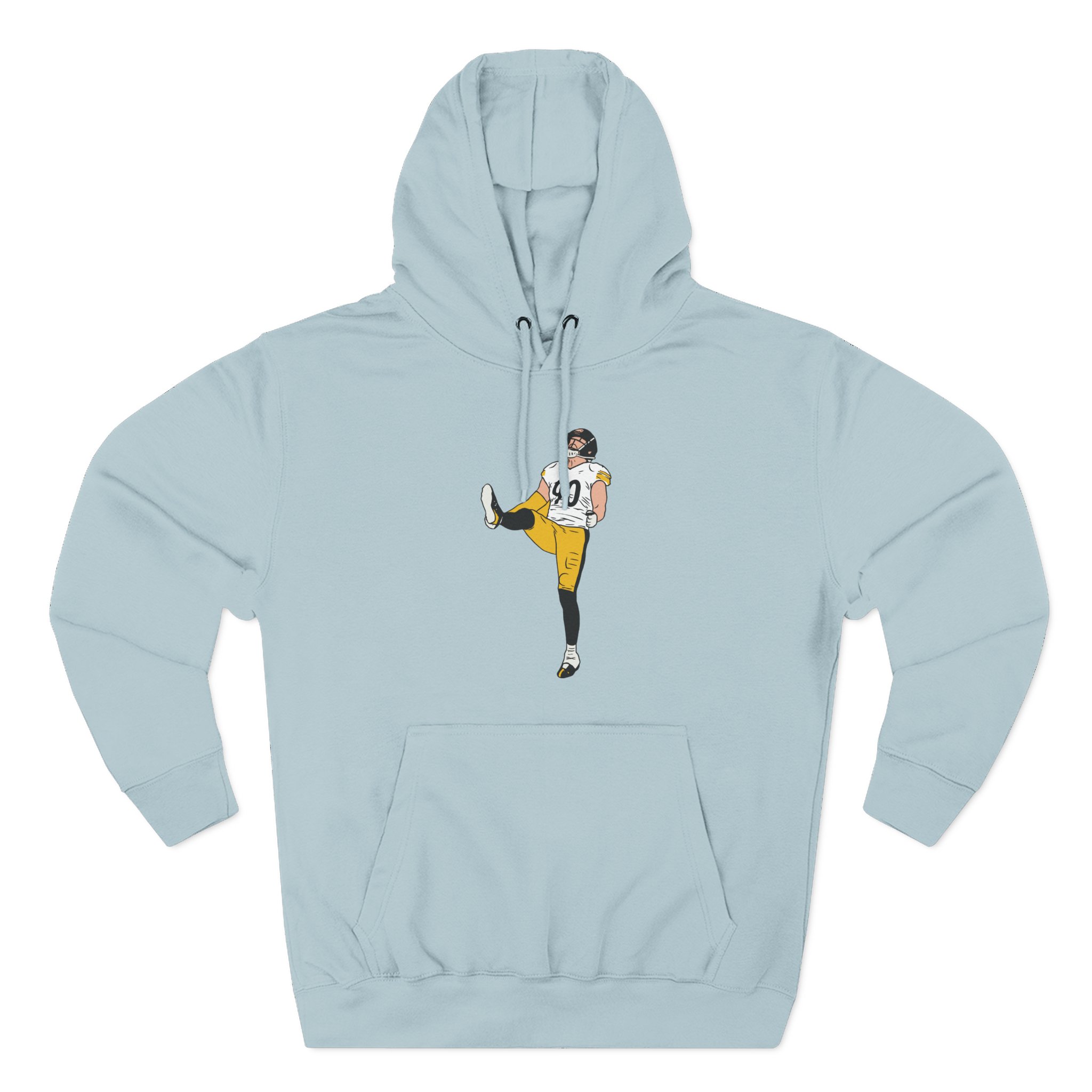 Tj Watt Football Three-Panel Fleece Hoodie