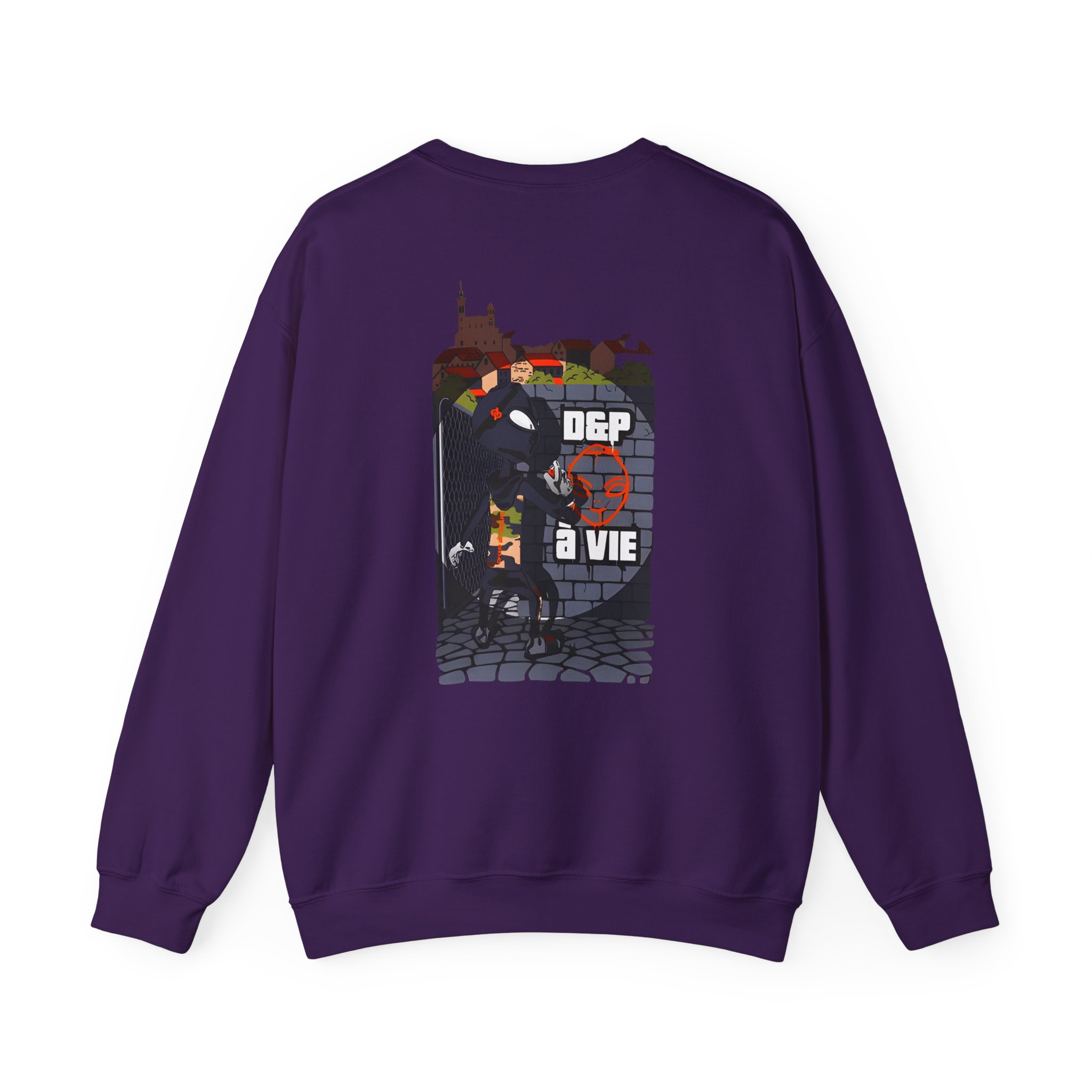 Jul D&p for Life Unisex Heavy Blendâ„¢ Crewneck Sweatshirt