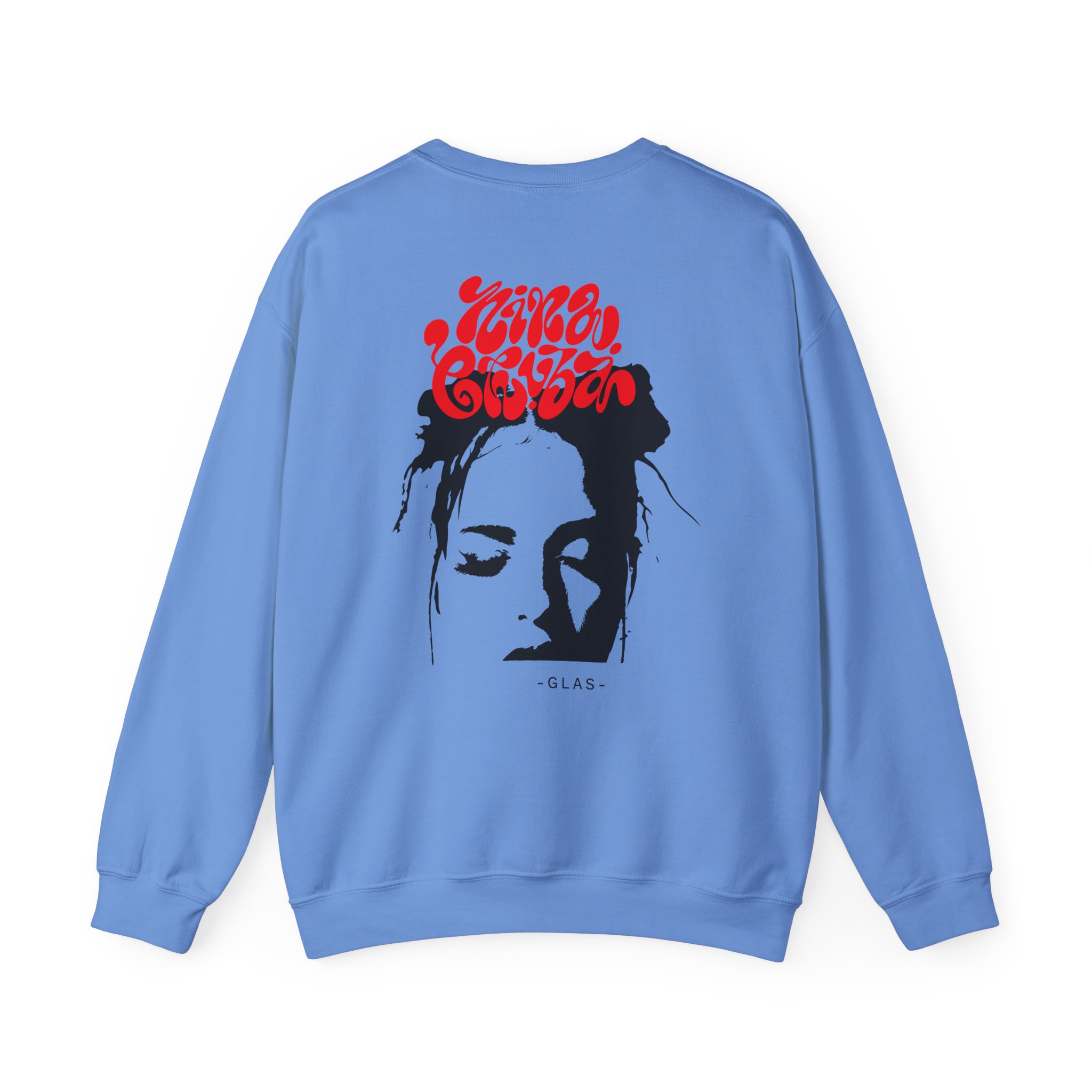 Nina Chuba Vinyl Unisex Heavy Blendâ„¢ Crewneck Sweatshirt
