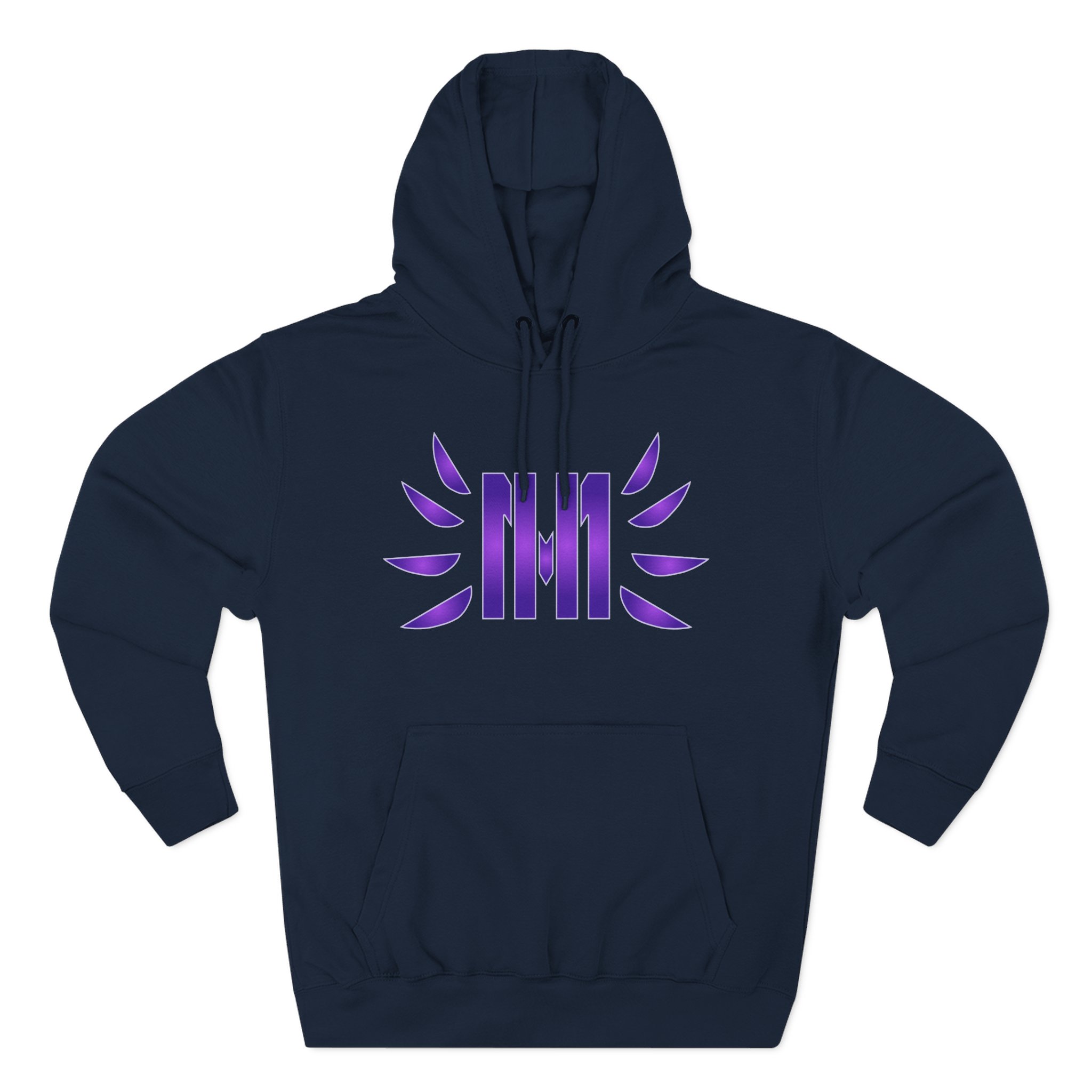 Heelmike Three-Panel Fleece Hoodie