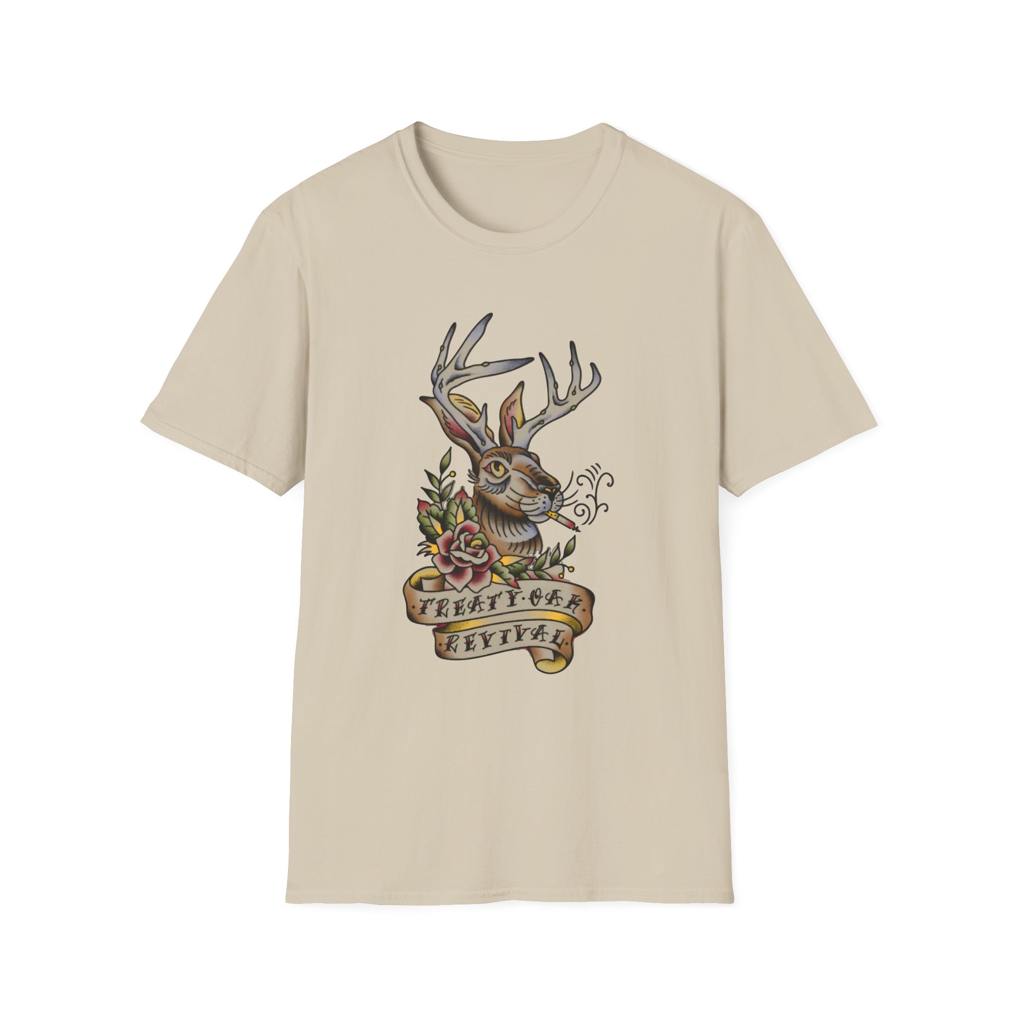 Treaty Oak Revival Jack Rabbit Unisex Softstyle T-Shirt
