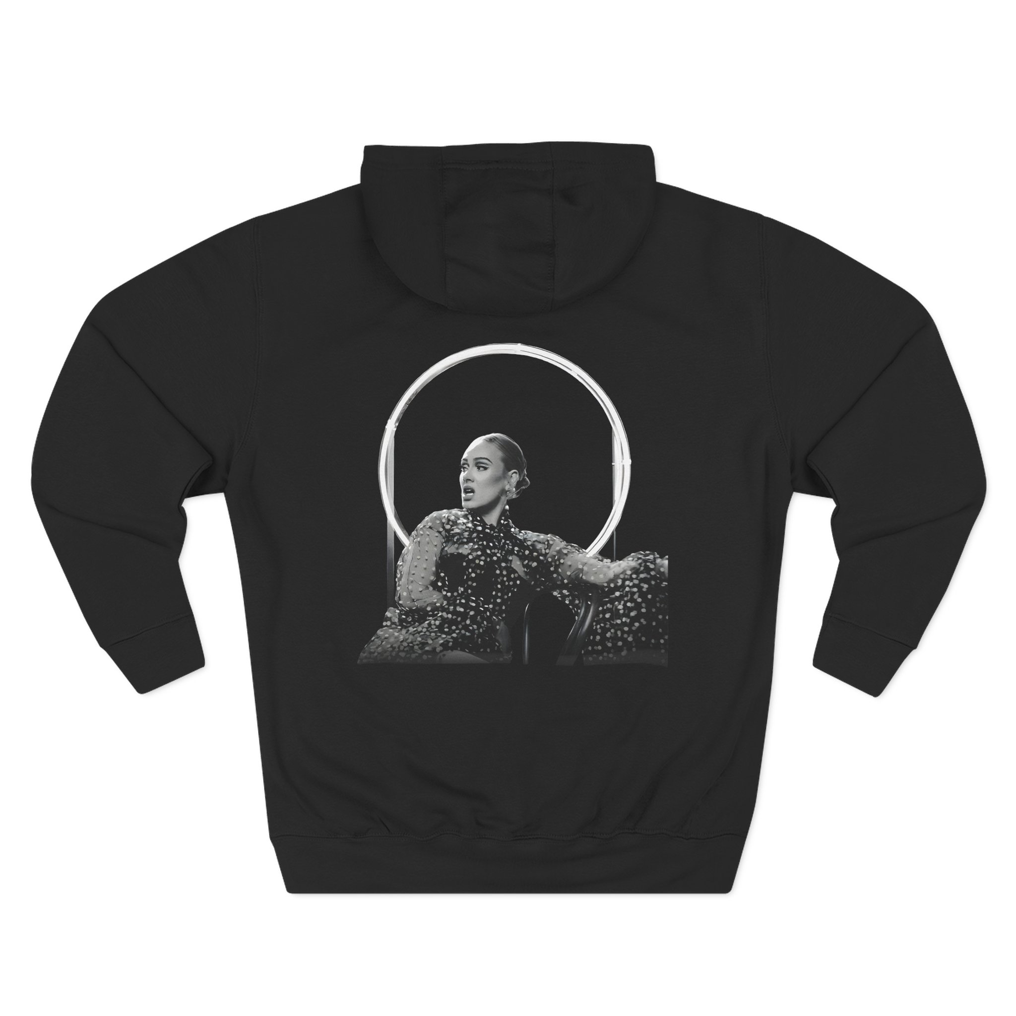 Adele Oh My God Three-Panel Fleece Hoodie