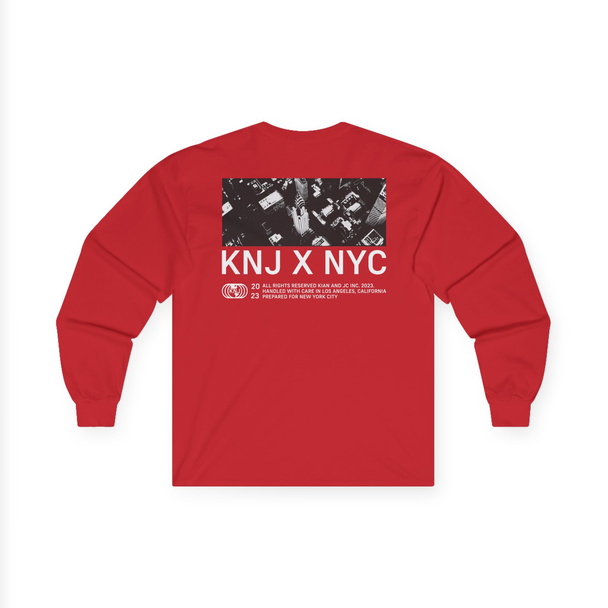 KNJ Unisex Ultra Cotton Long Sleeve Tee