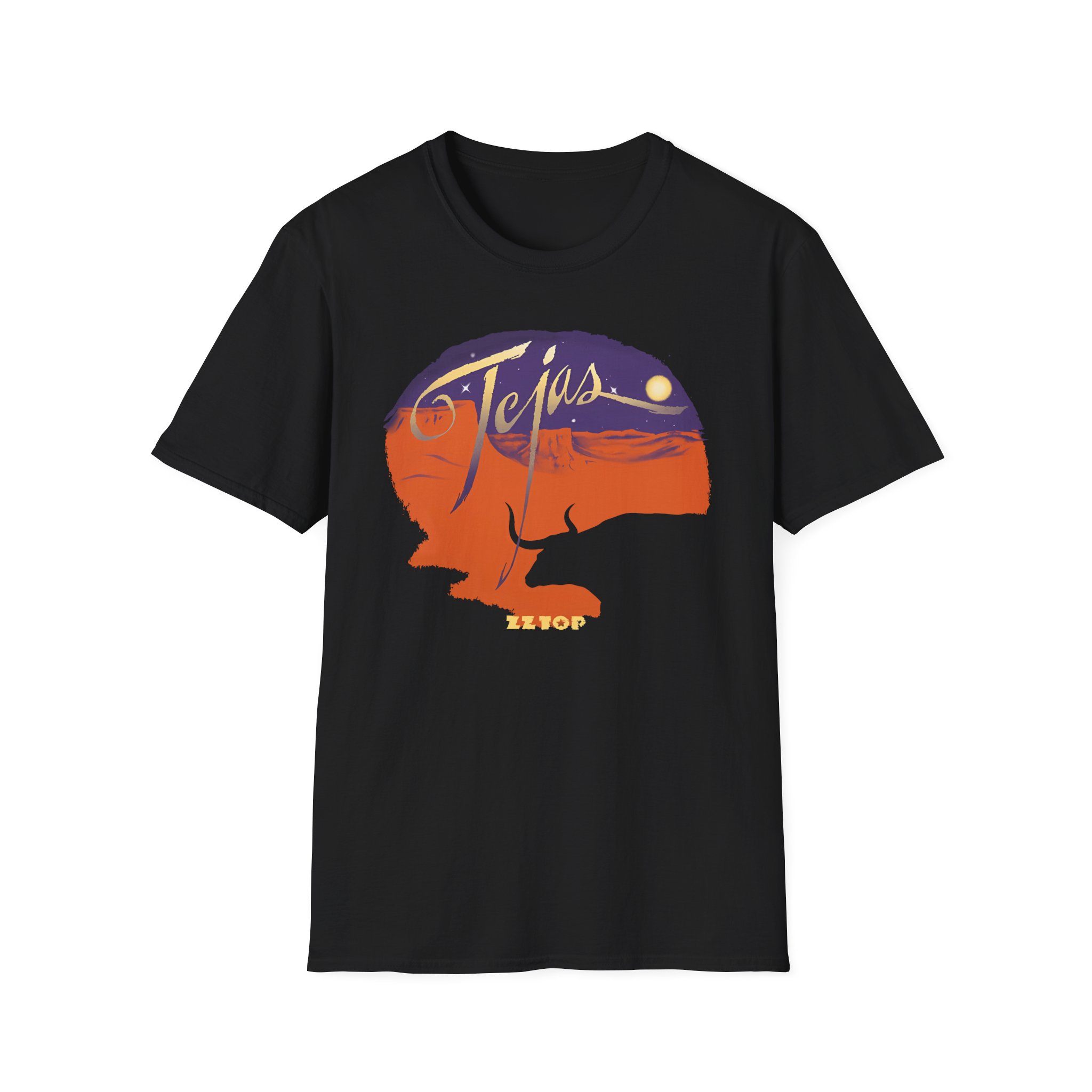 ZZ Top Tejas Unisex Softstyle T-Shirt