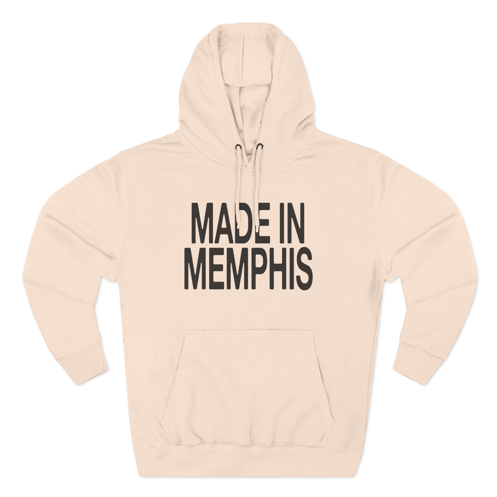 JT Made in Memphis Three-panel Fleece Hoodie