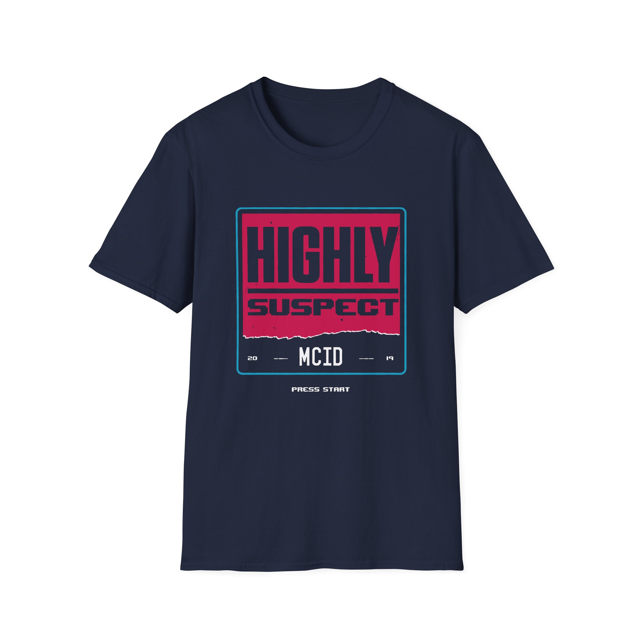 Highly Suspect Press Start Unisex Softstyle T-shirt