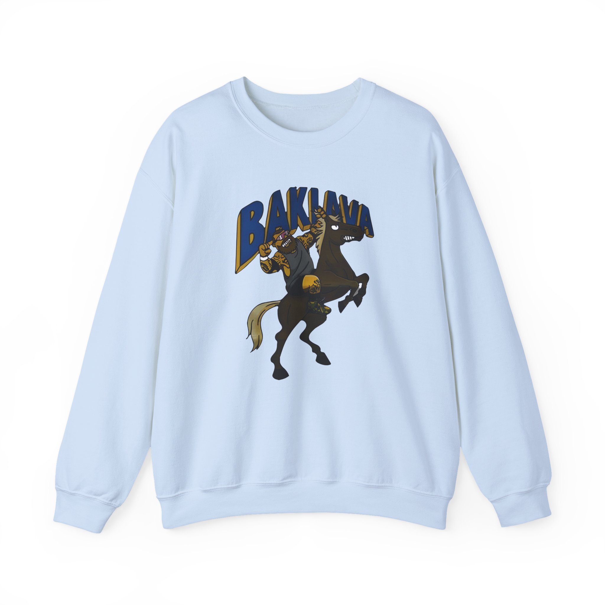 Action Bronson Baklava Horse Unisex Heavy Blendâ„¢ Crewneck Sweatshirt