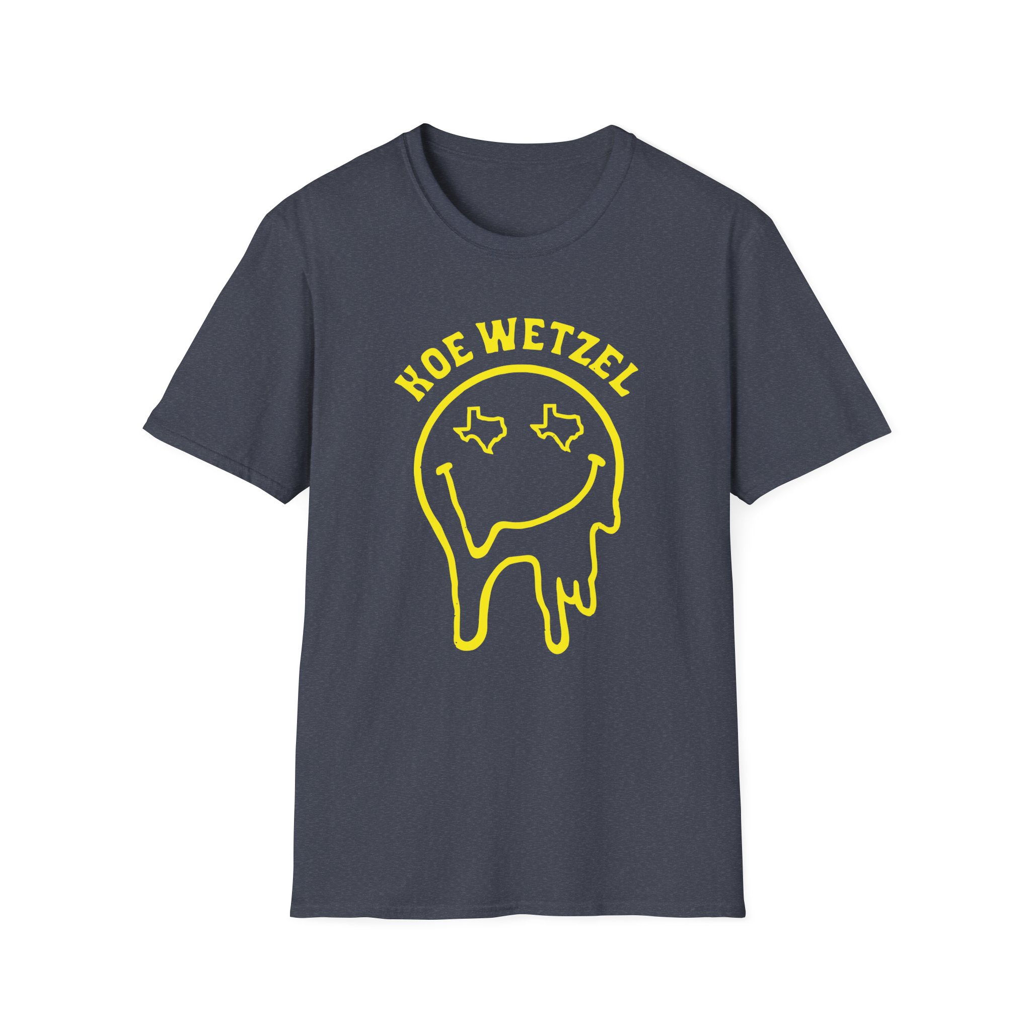 Koe Wetzel Drippy Smiley Unisex Softstyle T-Shirt