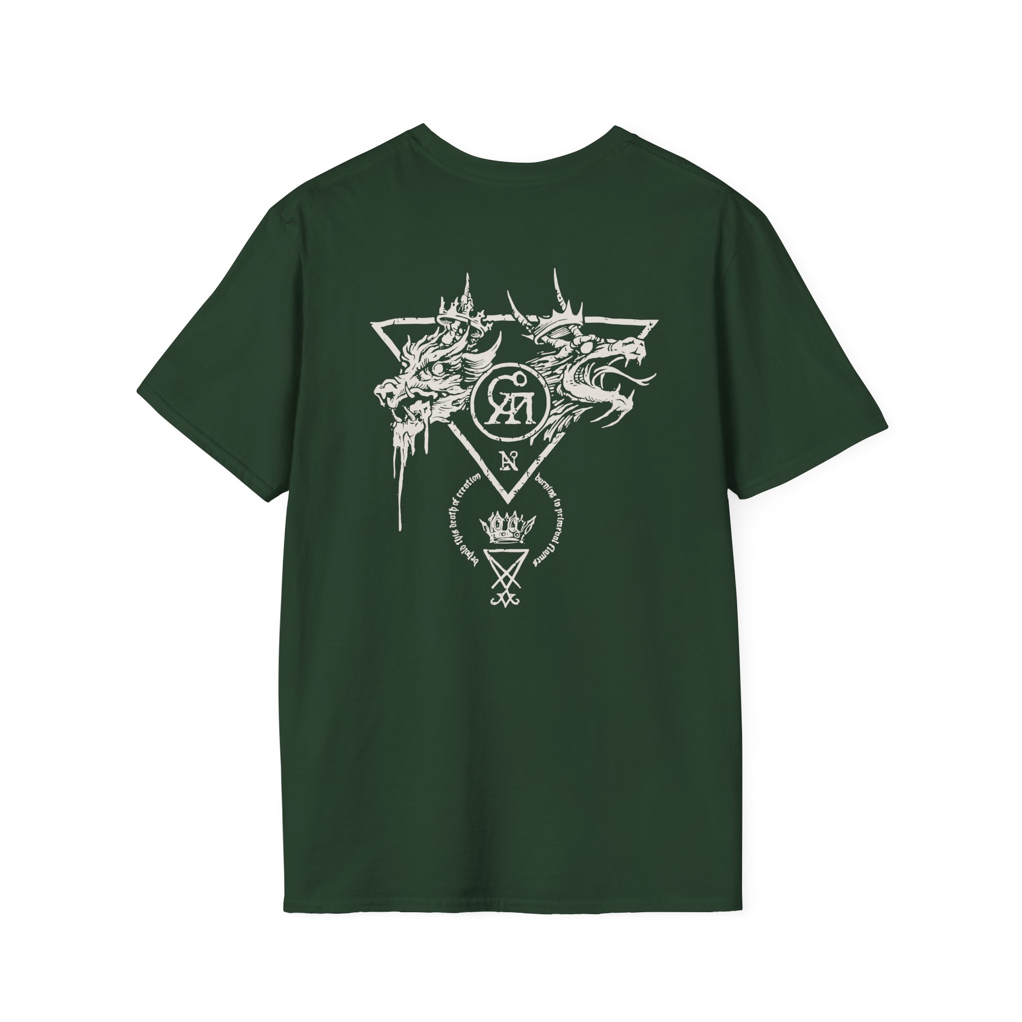 Goatwhore sigil Unisex Softstyle T-Shirt