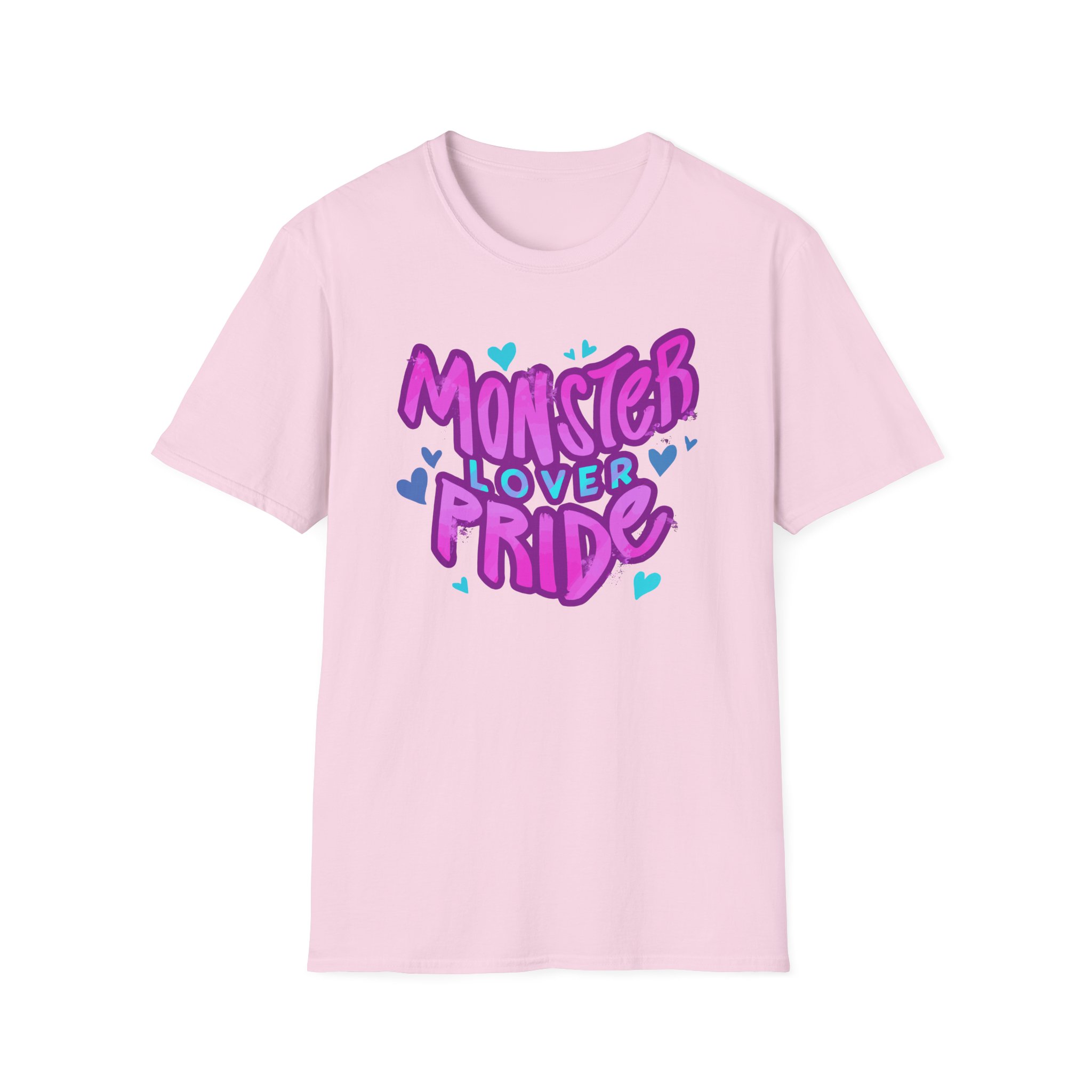 Vivziepop Monster Lover Pride Unisex Softstyle T-Shirt