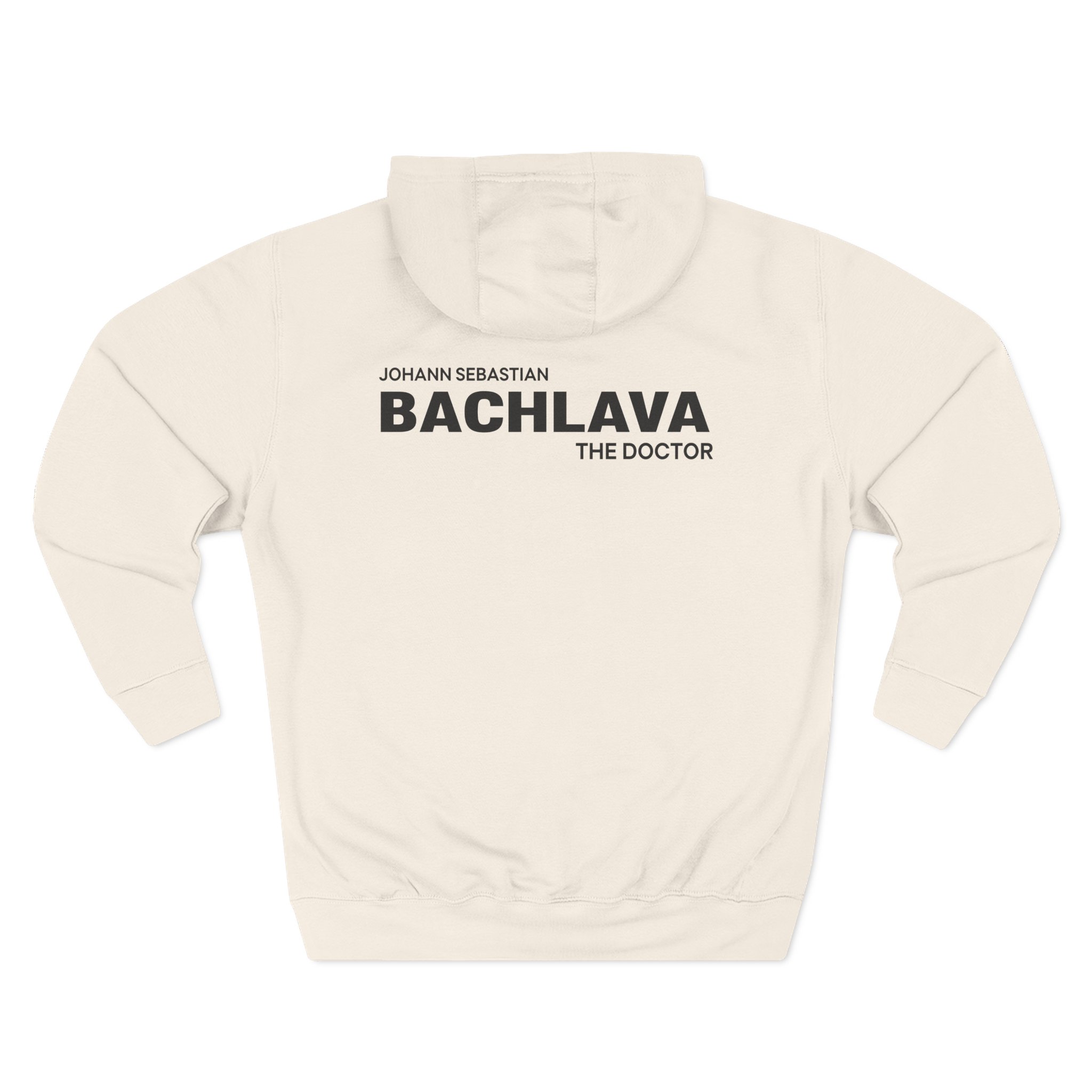 Action Bronson Johann Sebastian Bachlava the Doctor Three-Panel Fleece Hoodie
