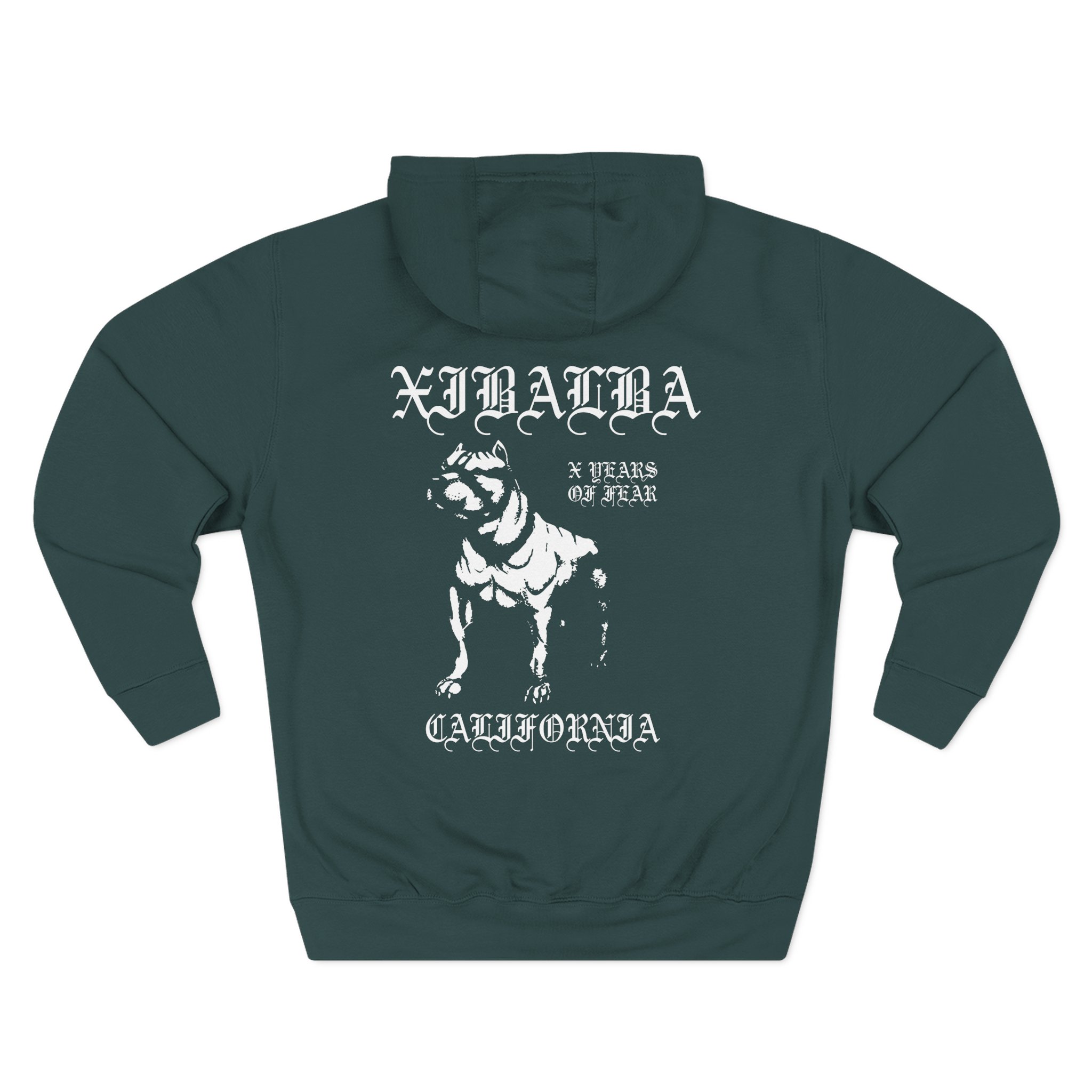 Xibalba Rude Dogs Three-Panel Fleece Hoodie
