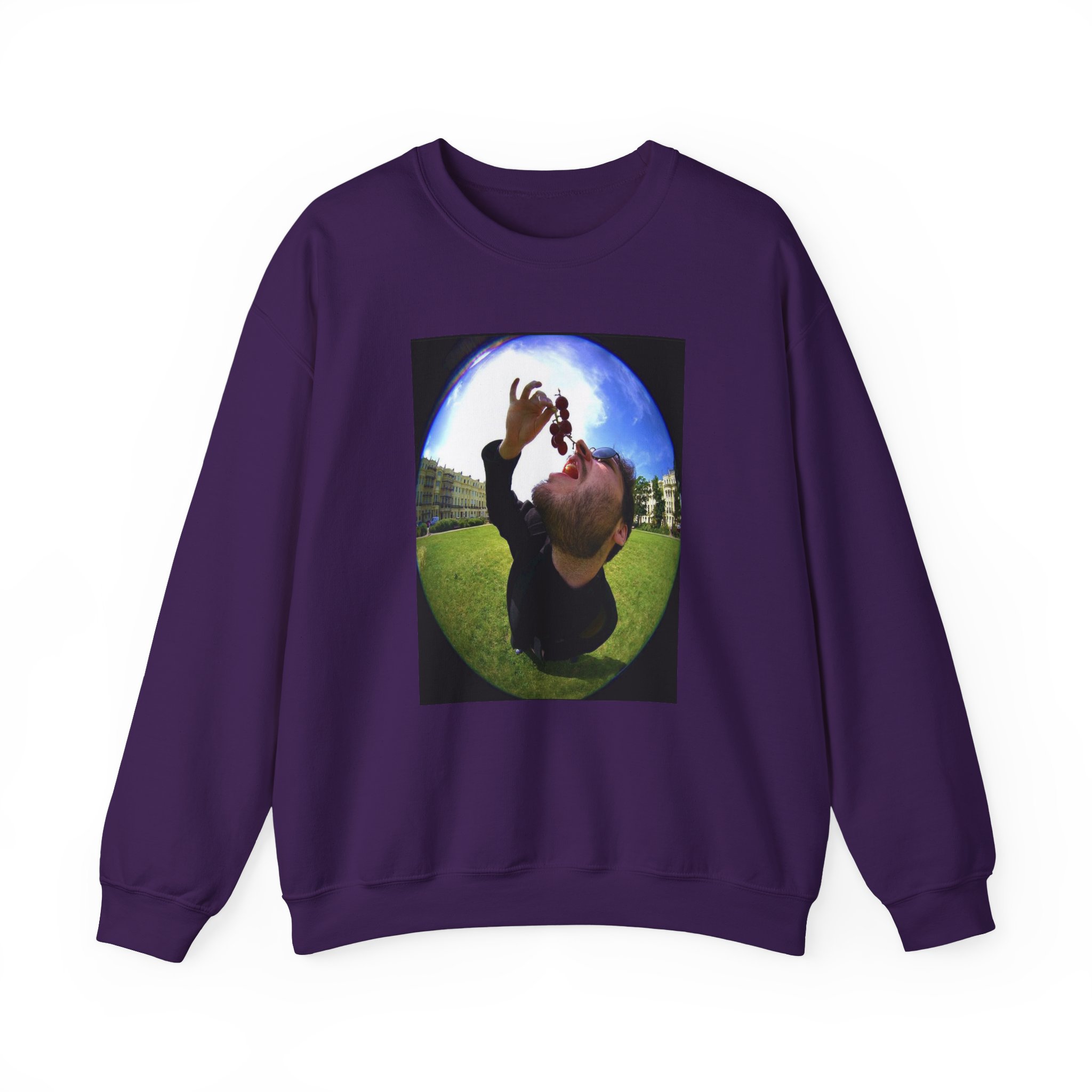Grapes by James Marriott Unisex Heavy Blendâ„¢ Crewneck Sweatshirt