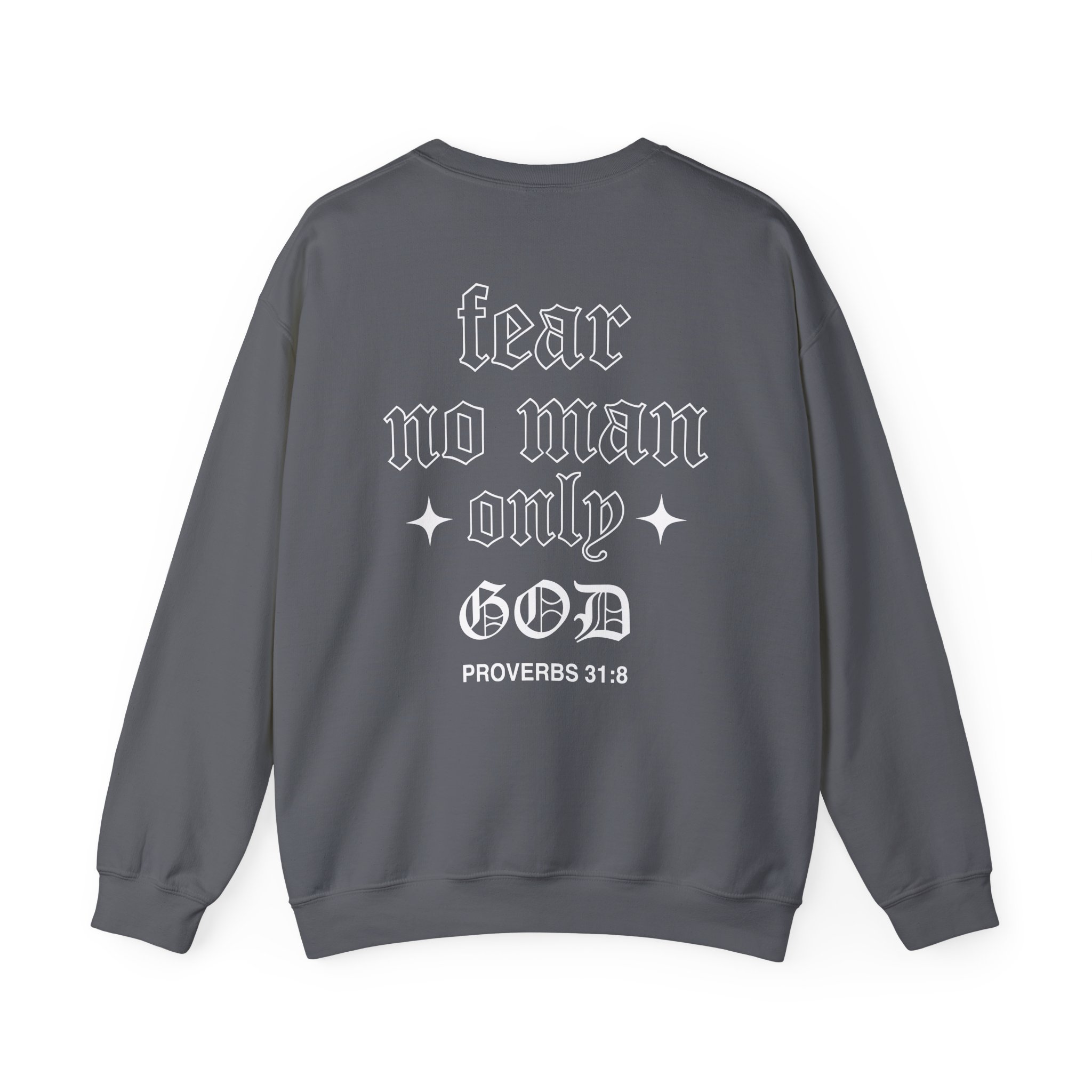 Ryan Garcia Fear No Man Only God Unisex Heavy Blendâ„¢ Crewneck Sweatshirt