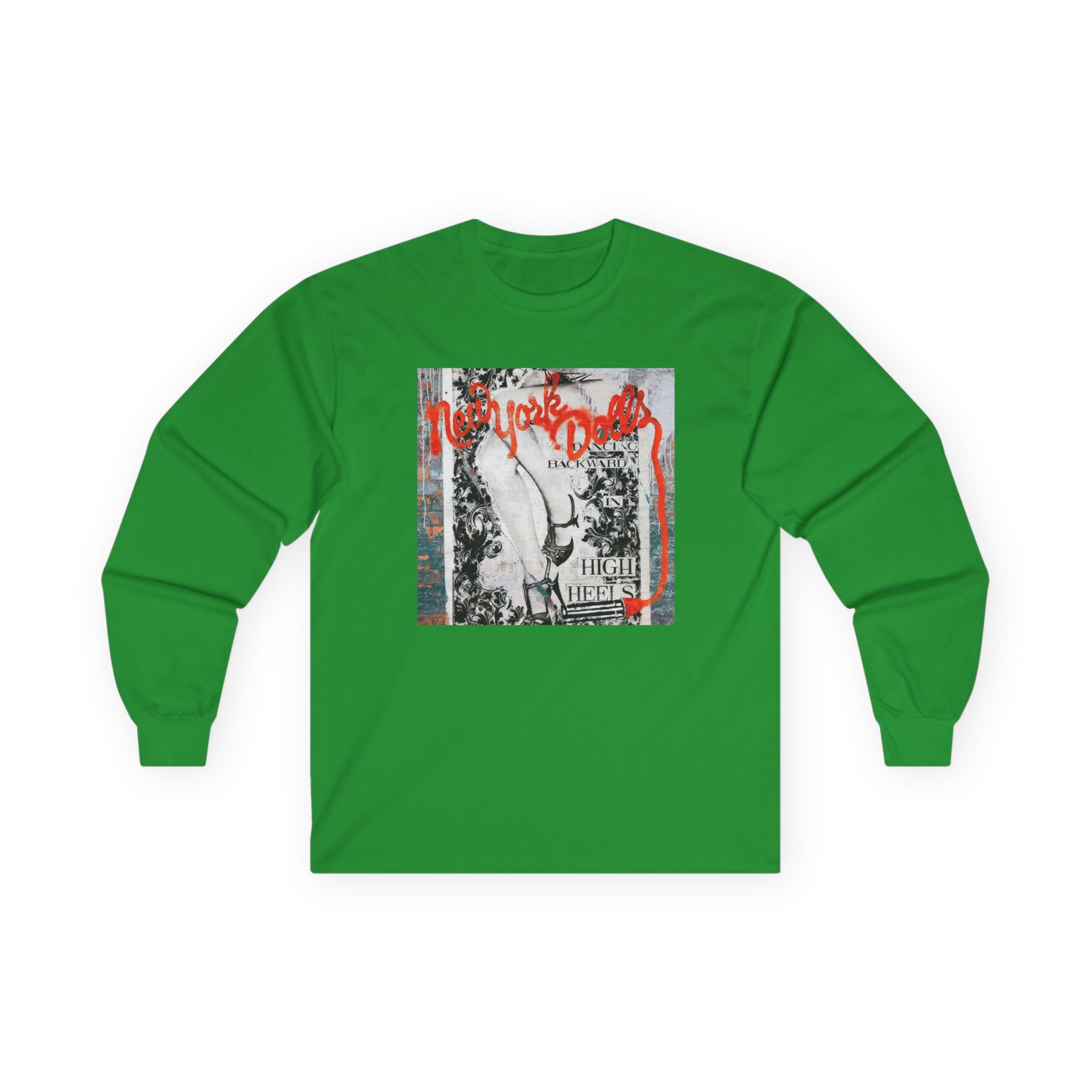 New York Dolls Dancing Backward Album Unisex Ultra Cotton Long Sleeve Tee