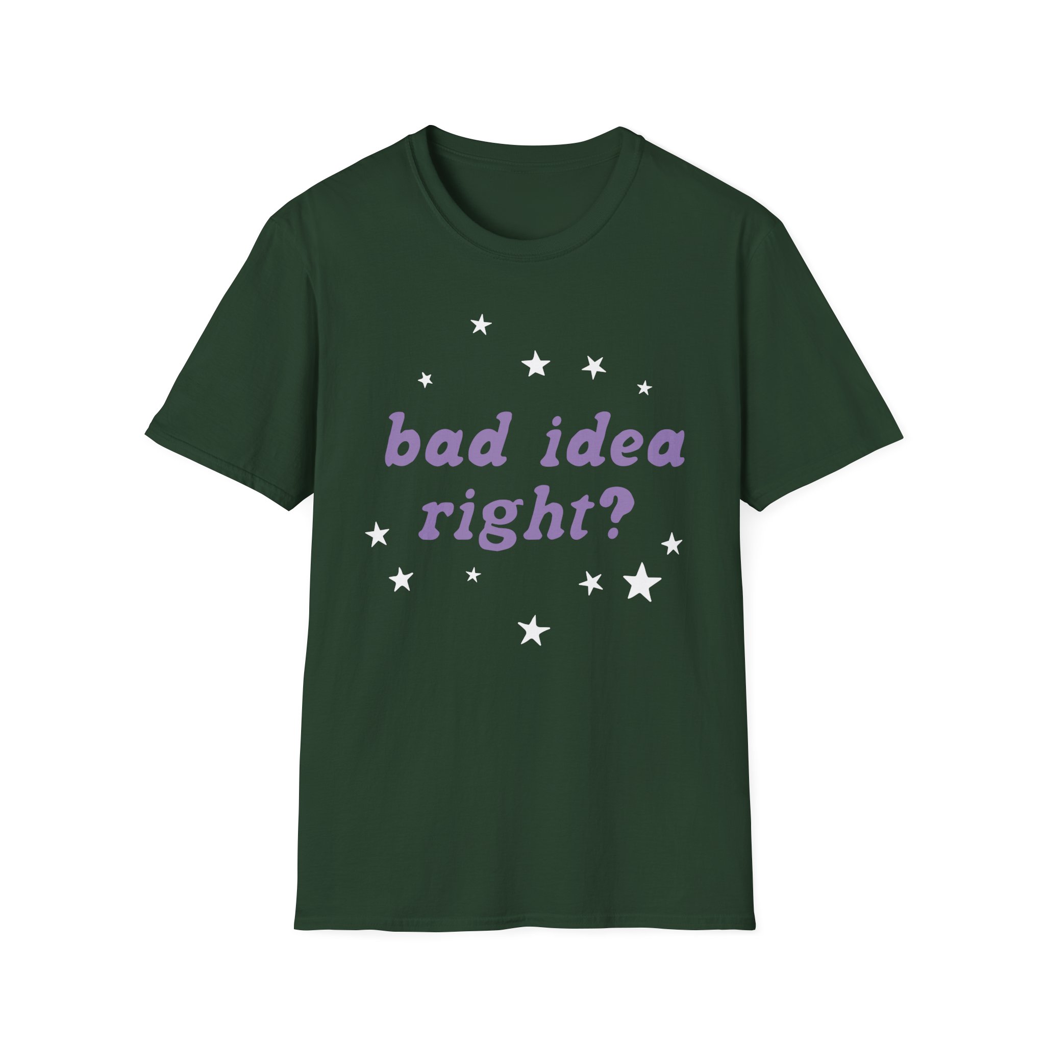 Bad Idea Right Unisex Softstyle T-Shirt