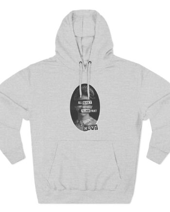 All Makt Tillh’r Folket Hov1 Three-Panel Fleece Hoodie